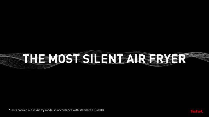 Easy Fry Silence, Air fryer 5L, Silent Technology, Smart Assist System