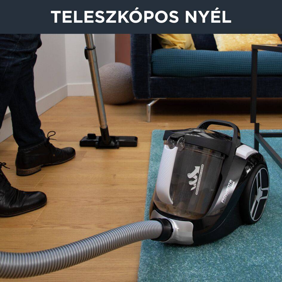 Porzsák nélküli porszívó COMPACT POWER CYCLONIC RO4825EA