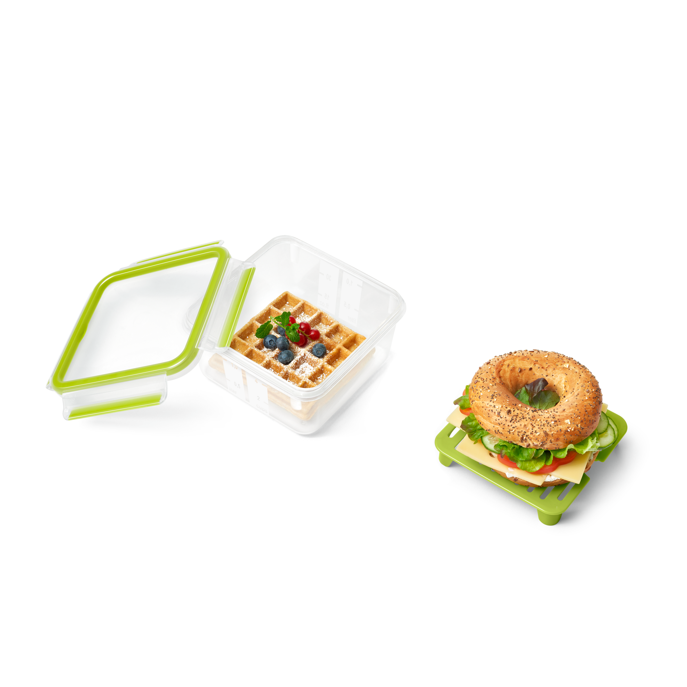 Tárolódoboz Tefal Master Seal To Go szendvicshez XL N1071710 Négyszögletes 1,3 l