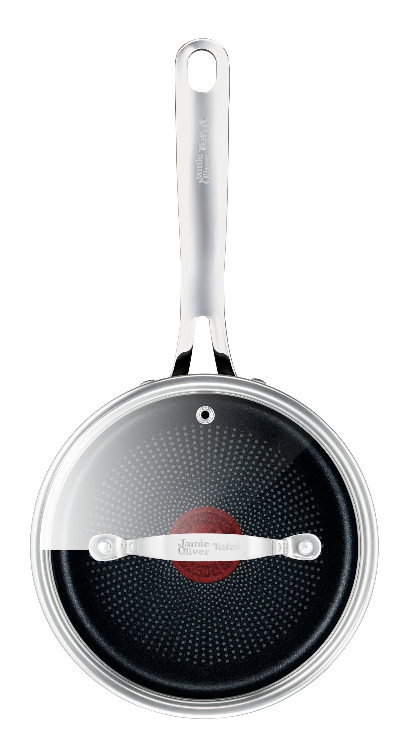 Nyeles lábas fedővel Tefal Jamie Oliver 18 cm