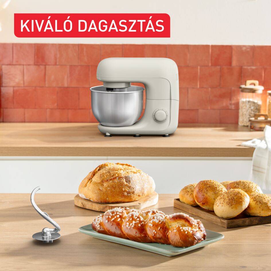 Konyhai robotgép Tefal Bake Essential QB160138 Krémszínű