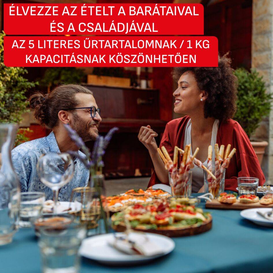 EY245GE0, Easy Fry POP forrólevegős fritőz 5 l, Tefal, világosszürke