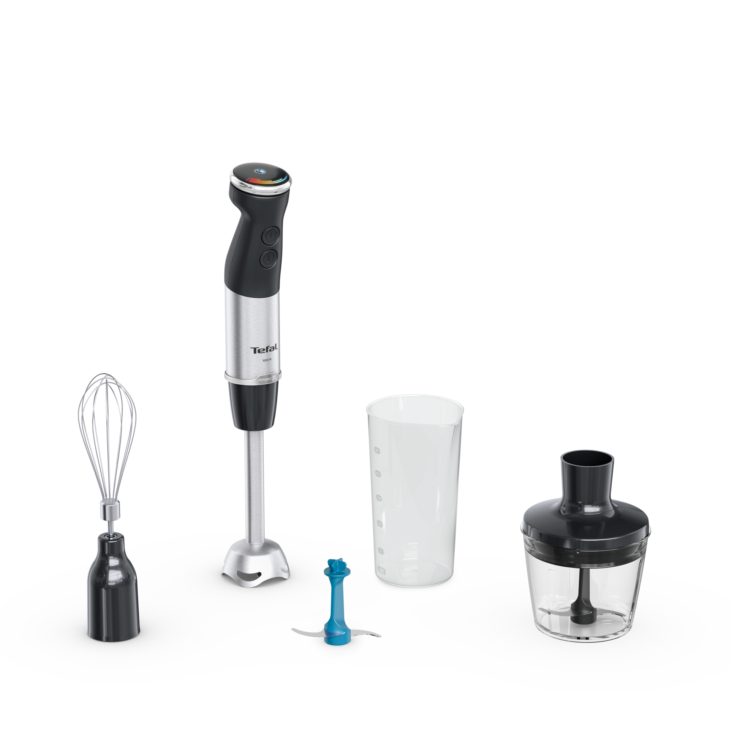 Botmixer Tefal Quickchef+ 4 az 1-ben HB67E830 fekete