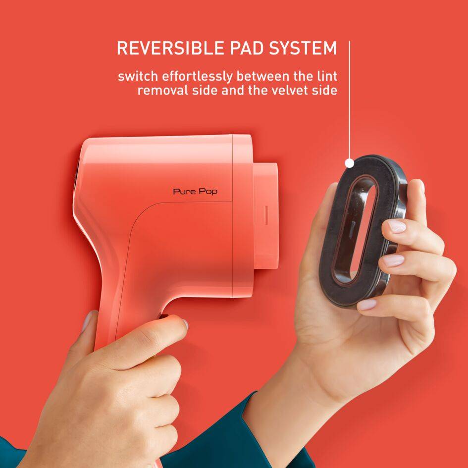 Kézi ruhagőzölő Tefal Pure Pop DT2022E1 Piros