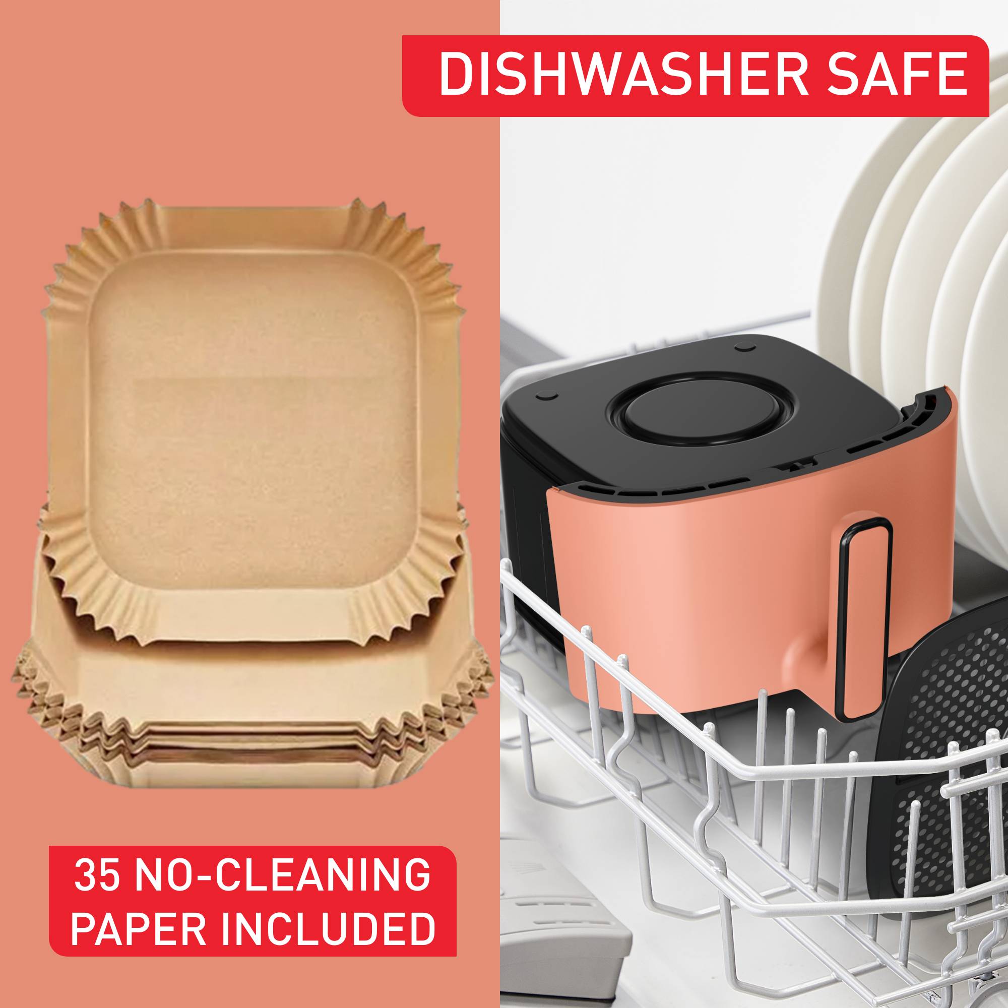 Easy Fry POP, Air fryer, 5 L Capacity, 10 Auto Programs