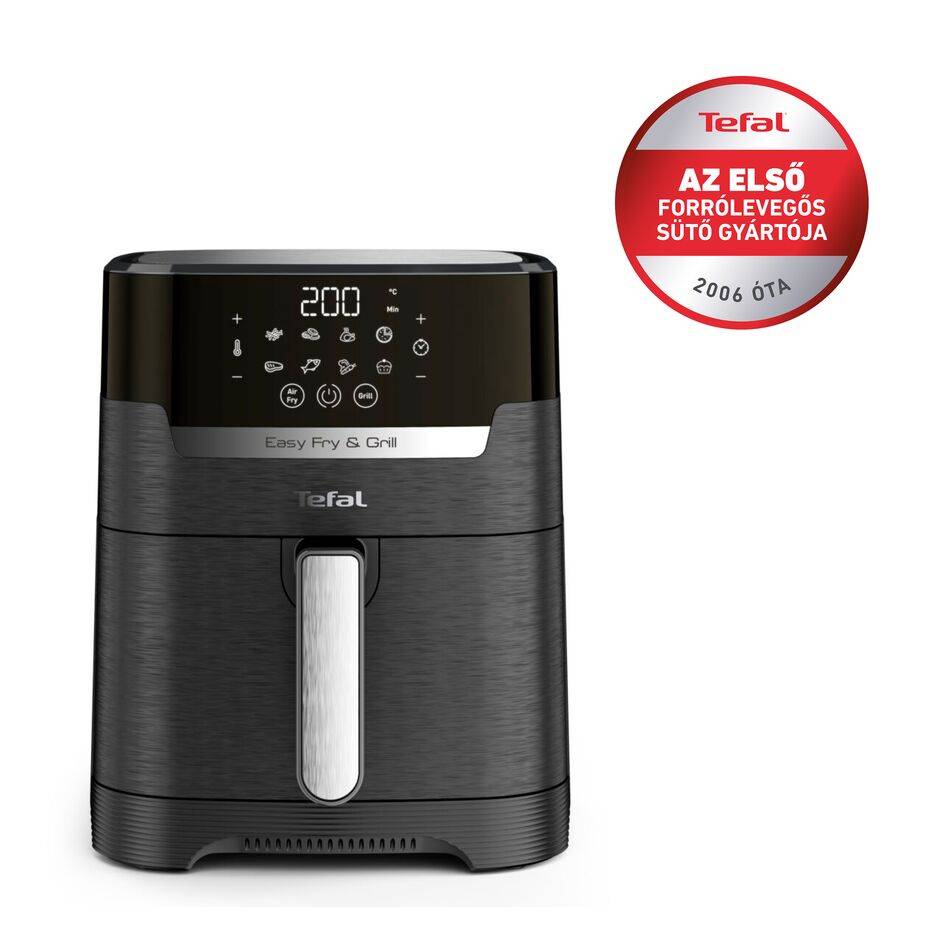 Forrólevegős fritőz Tefal Easy Fry & Grill 2az1-ben Precision EY505815 Fekete