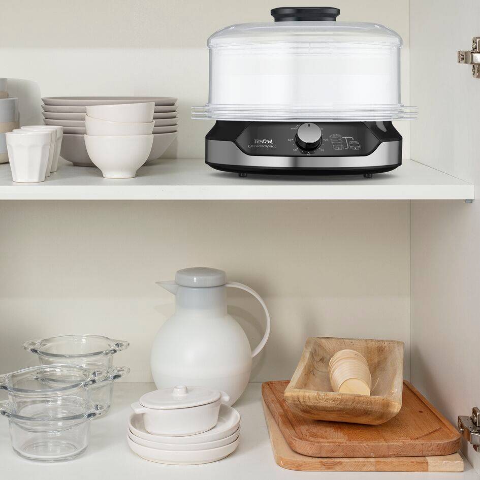 Ételpároló Tefal Ultracompact VC204810 Ezüst/Fekete