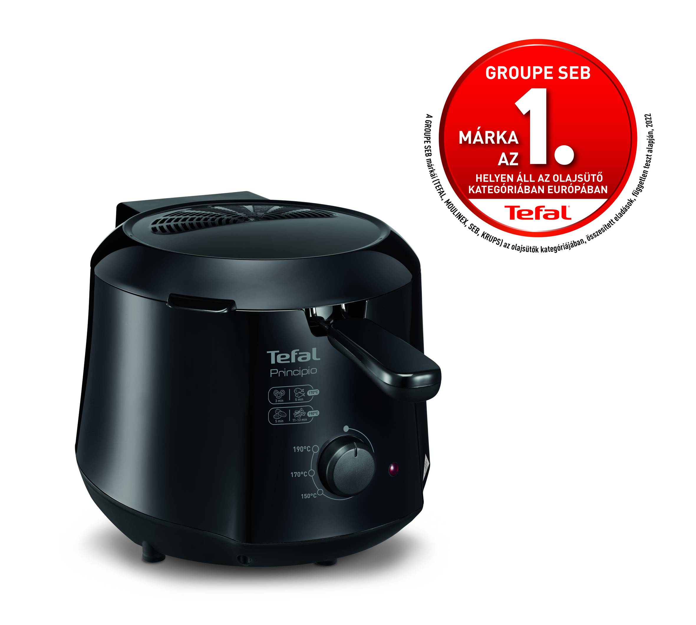 Olajsütő Tefal Principio FF230831 Fekete
