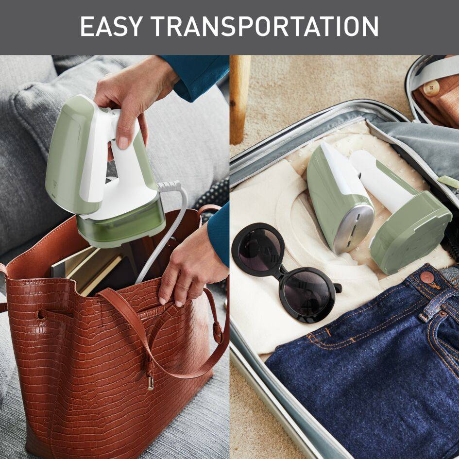 Kézi ruhagőzölő Tefal Access'Steam Pocket DT3053 Zöld/Fehér