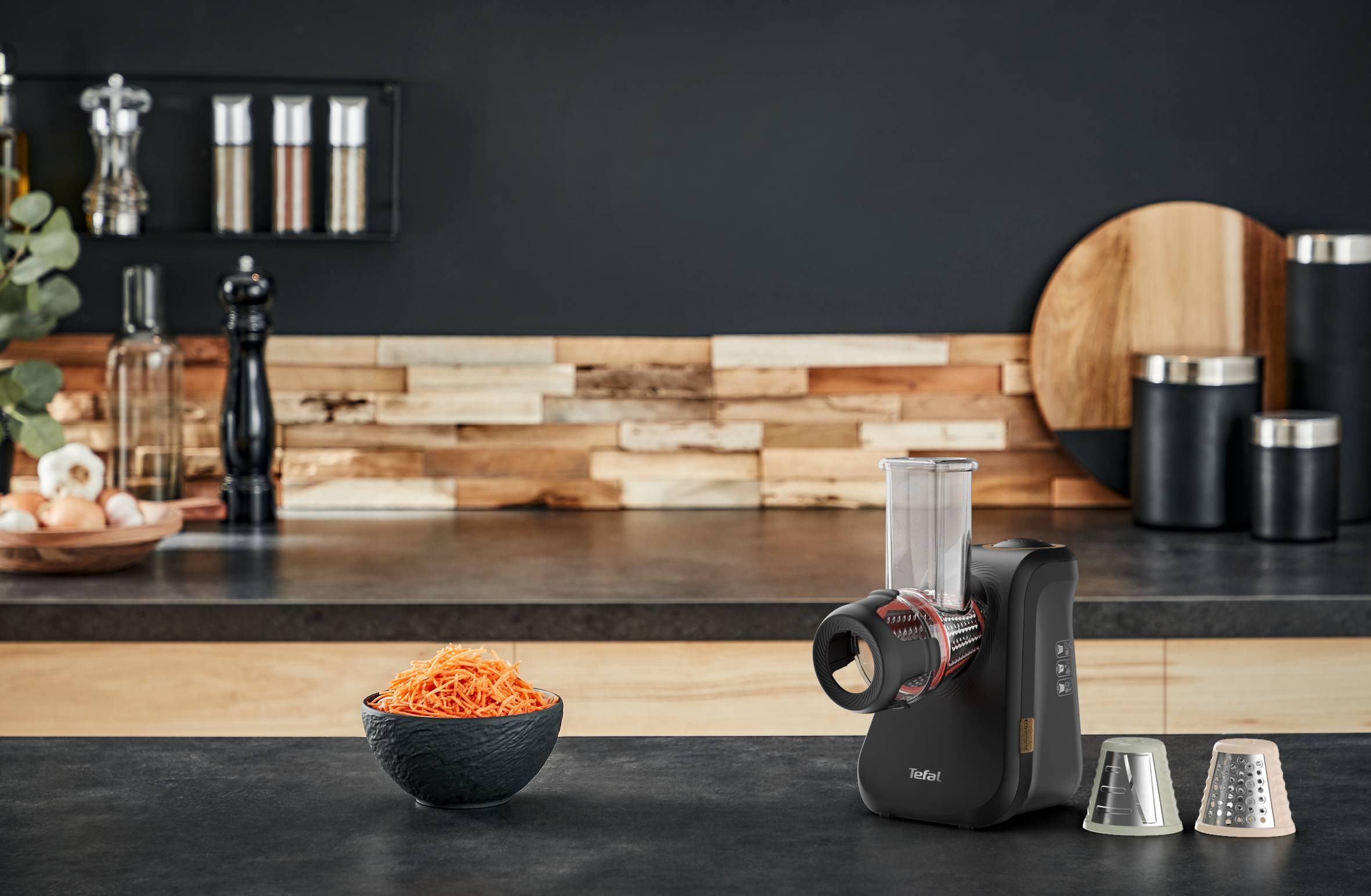 Elektromos reszelő Tefal Eco Respect MB77EN38 Fekete