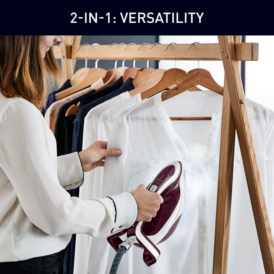 GV9810 Pro Express Vision gőzállomás Tefal bordó színben