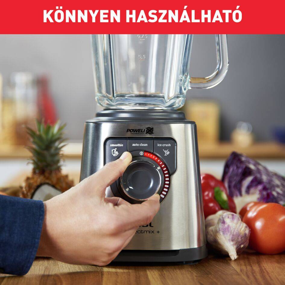 Asztali turmixgép Tefal PerfectMix+ BL811D38 Rozsdamentes/Sötétszürke