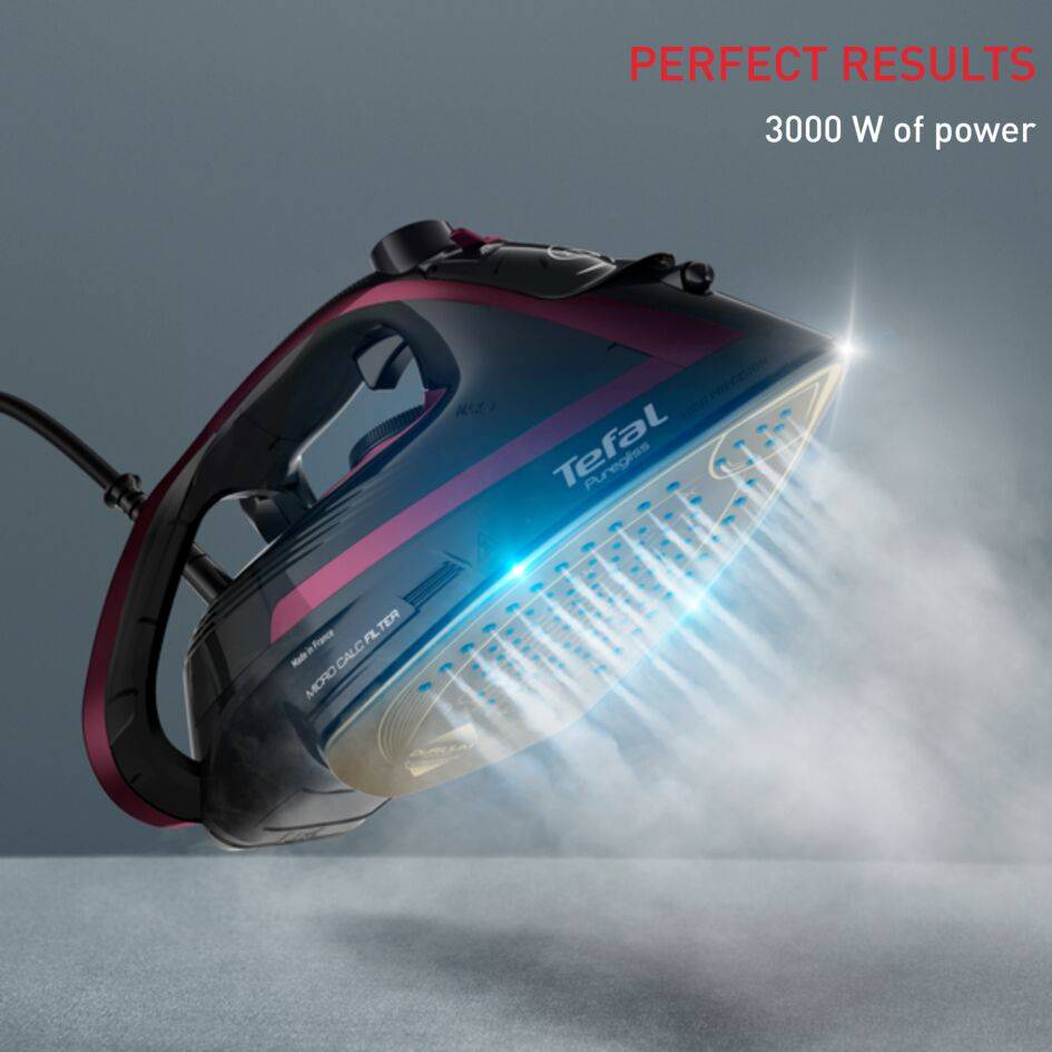 Gőzölős vasaló Puregliss Rose ABC FV8065E0 Lila/Fekete