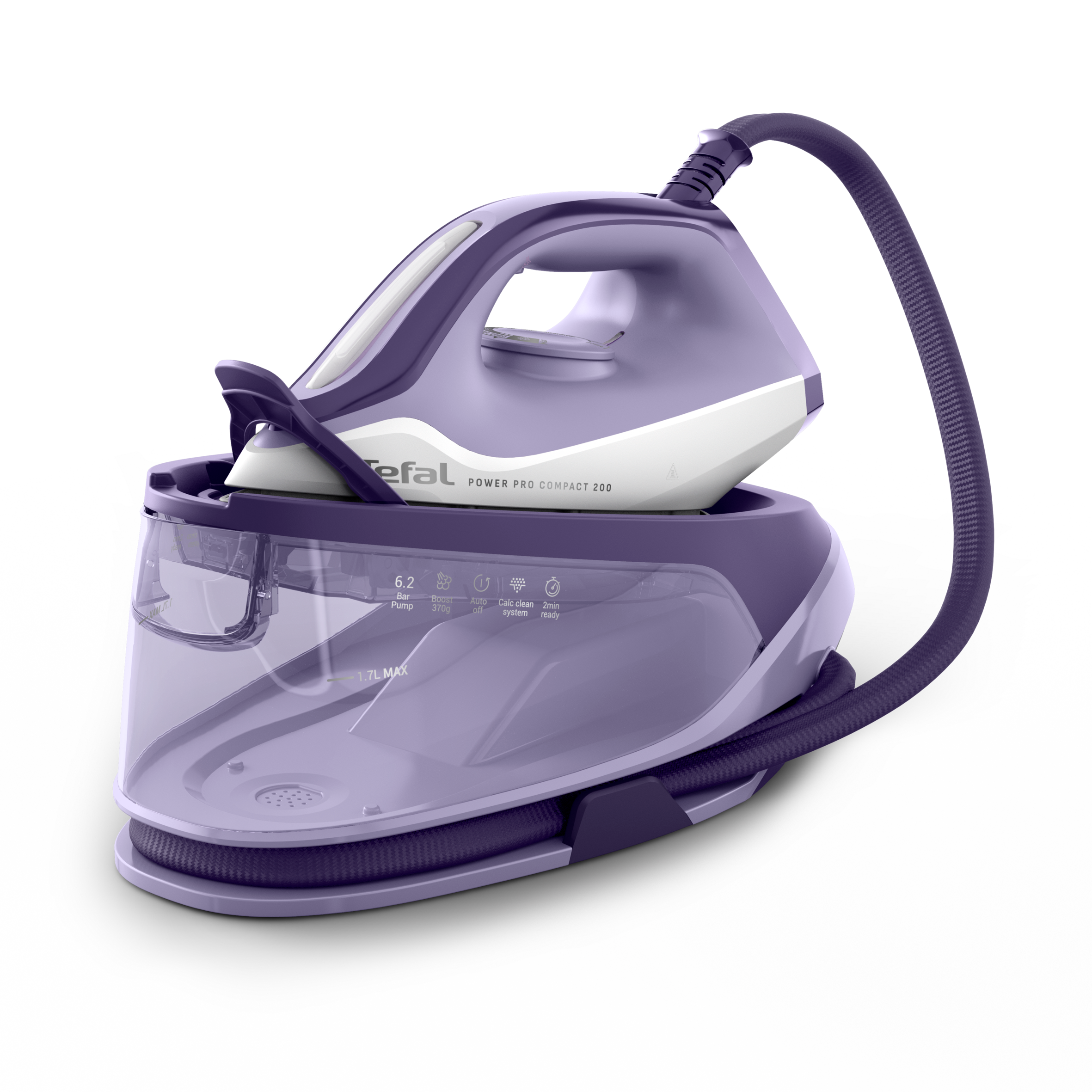 Tefal Power Pro Compact 200 gőzállomás, gyors vasalás és kompakt dizájn