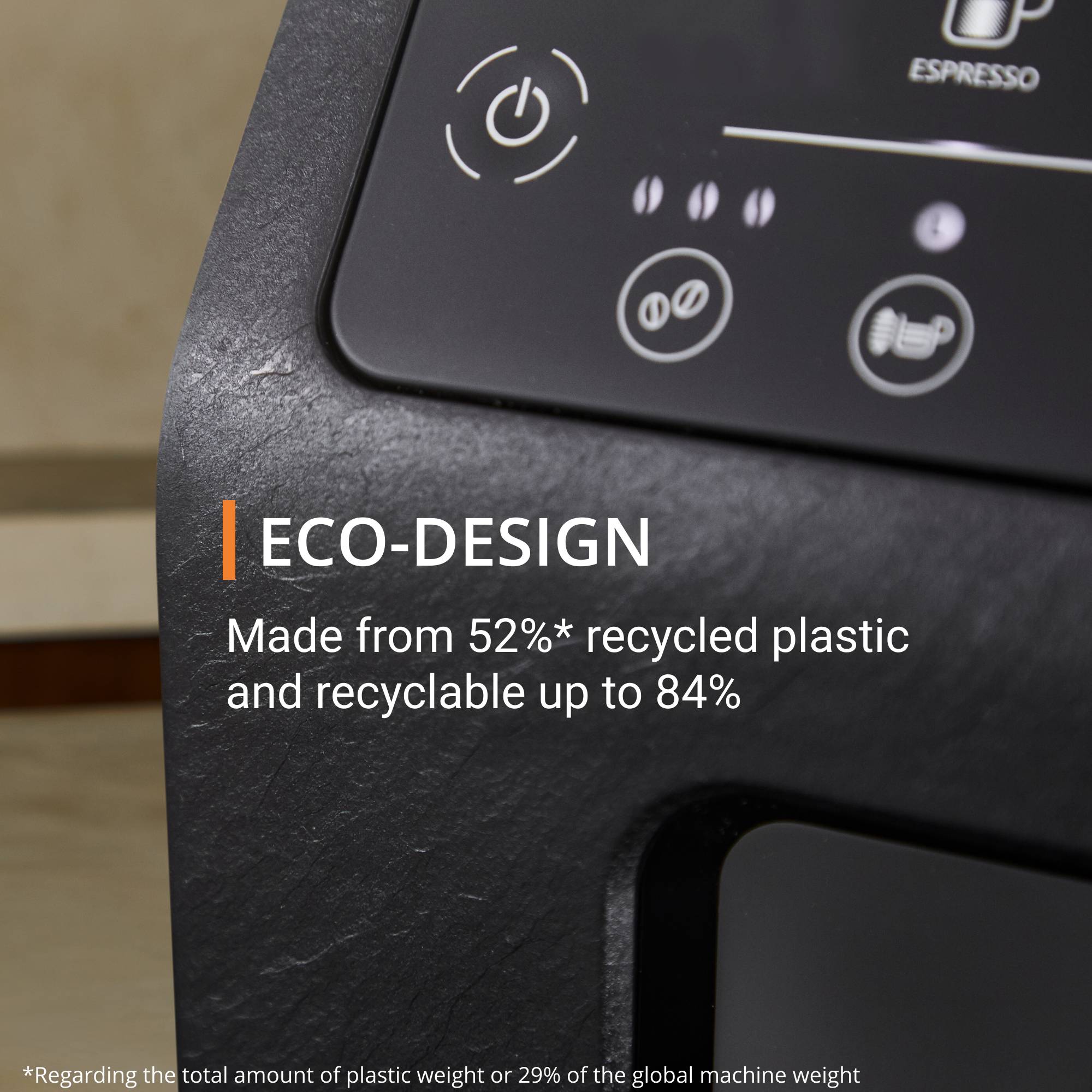 Automata kávéfőző KRUPS Evidence Eco EA8968E0 Matt fekete