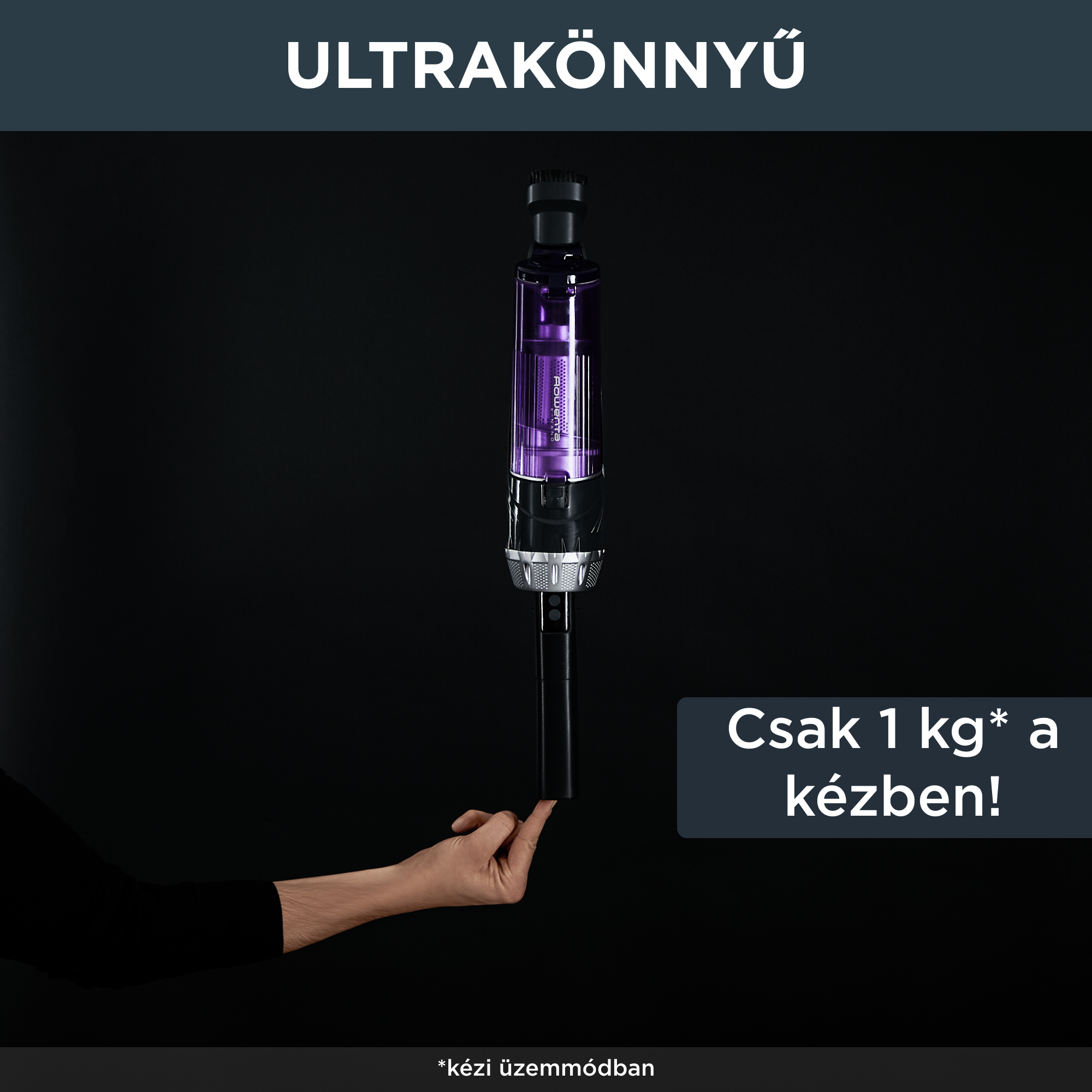 Rúdporszívó X-Nano Essential 3v1 RH1128WO