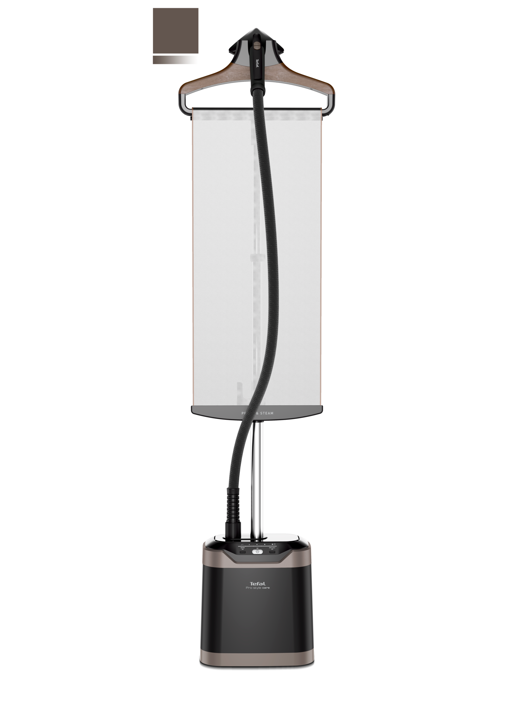 Ruhagőzölő Tefal Pro Style Care Mon Parfum IT8490E0 Sötétbarna/Fekete