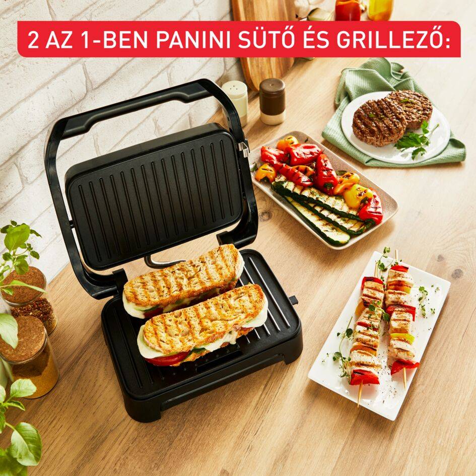 Tefal Inicio Compact elektromos grill GC270D10