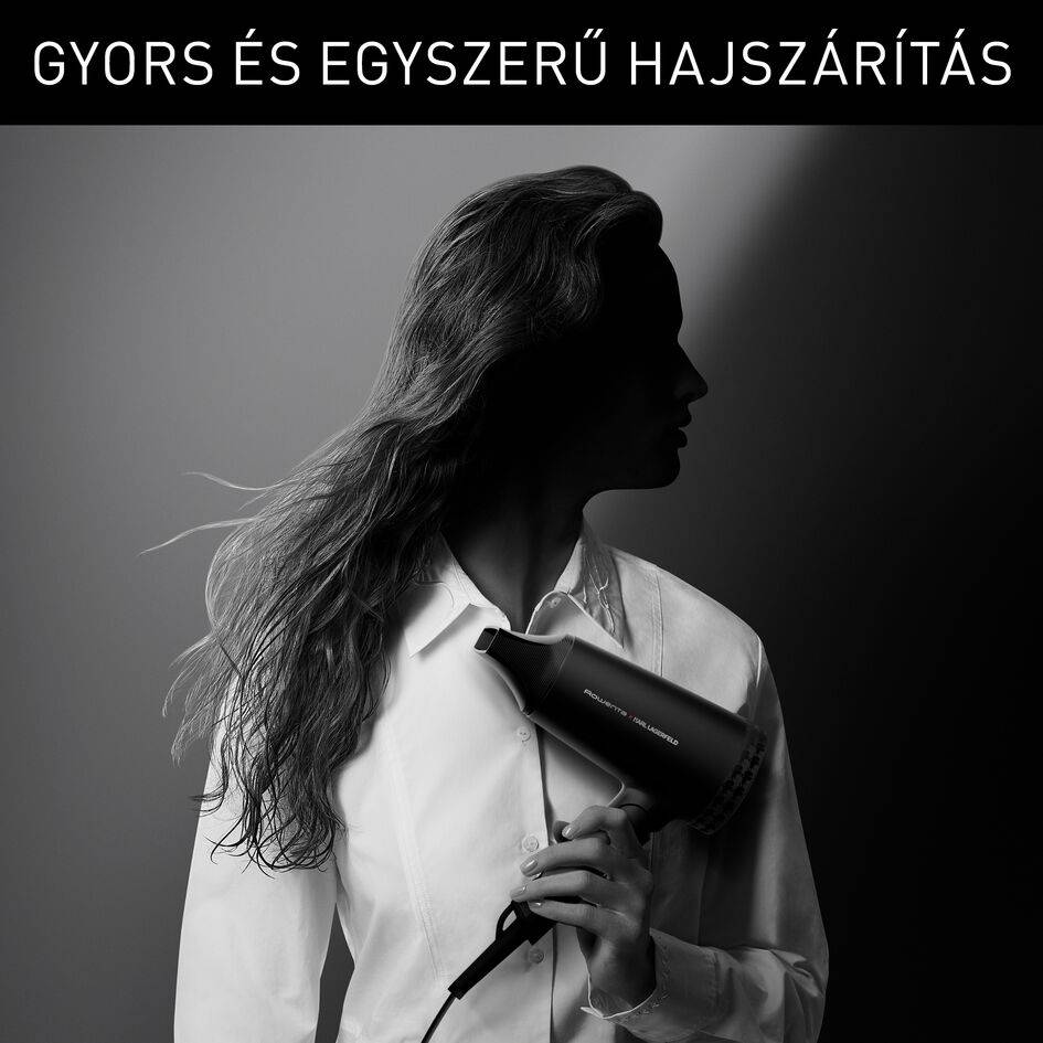 Hajszárító ROWENTA x KARL LAGERFELD Express Style CV184LF0 
