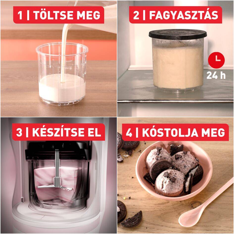 Tefal Dolci fagylaltkészítő IG602AE0