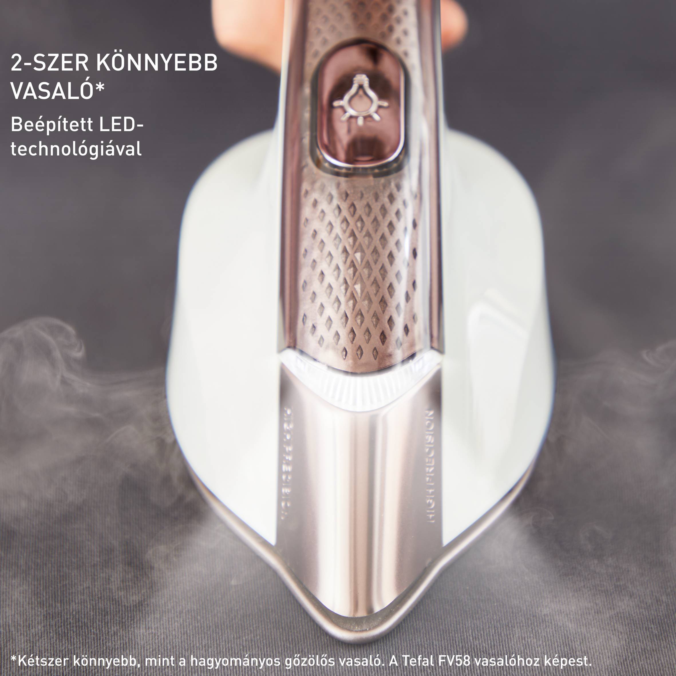 Sokoldalú gőzölés és vasalás egyben Tefal IXEO Vision QT1811E0 Fehér