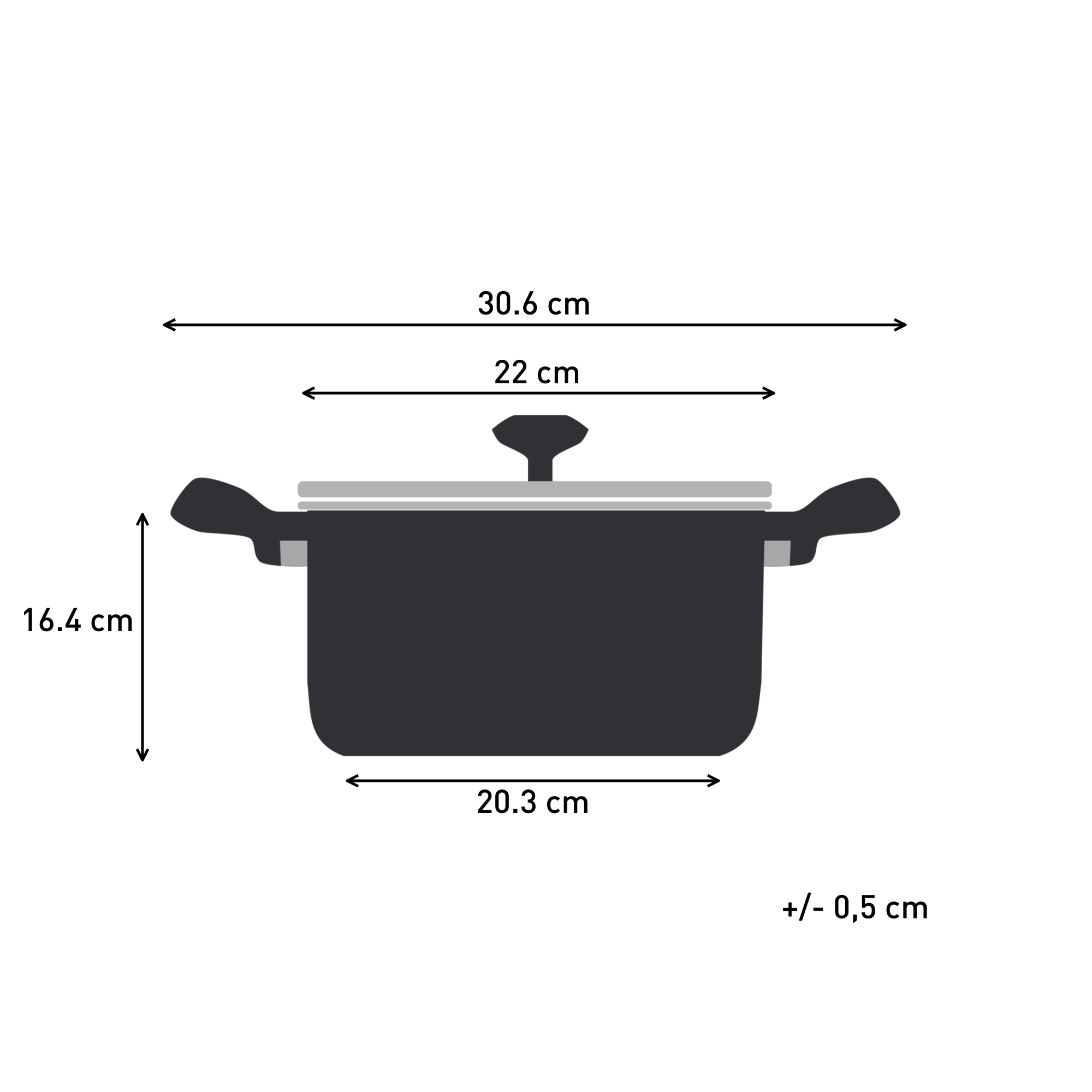 Fezekak Tefal Duetto+ 22 cm G7197956