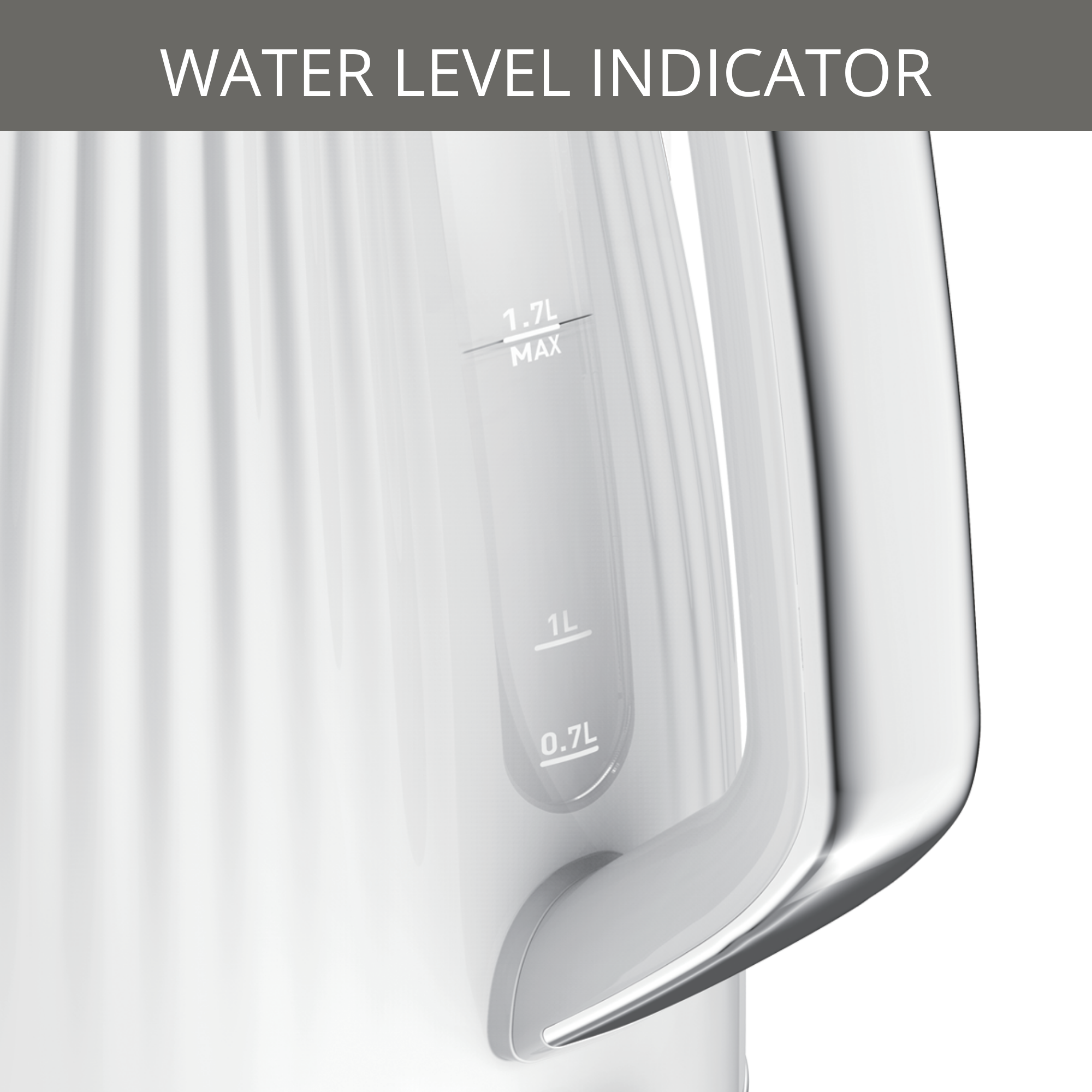 Vízforraló Tefal Loft KO250130 Fehér 1,7 l