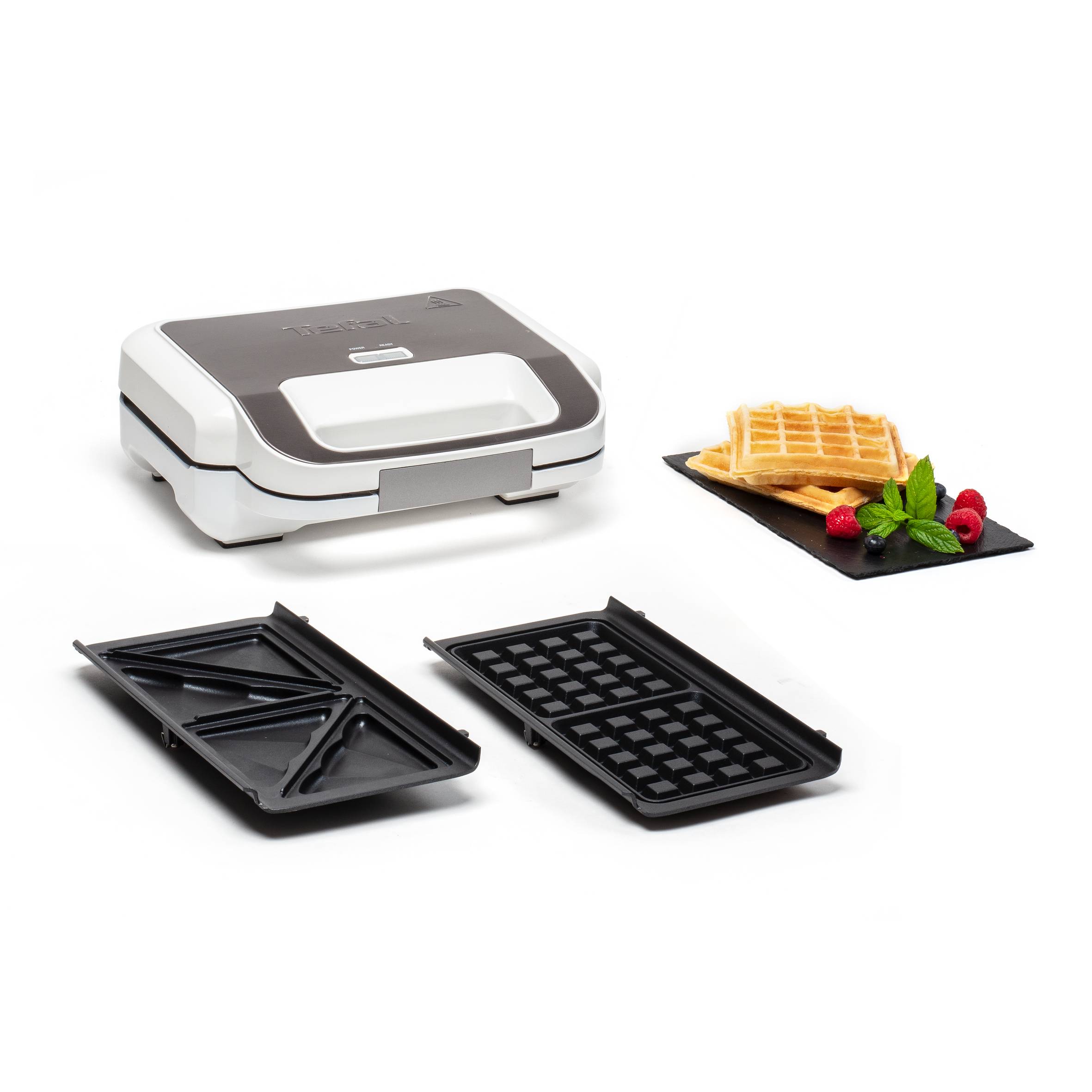 Szendvicssütő Tefal Multiplates Snack XL SW701110 Rozsdamentes/Fehér