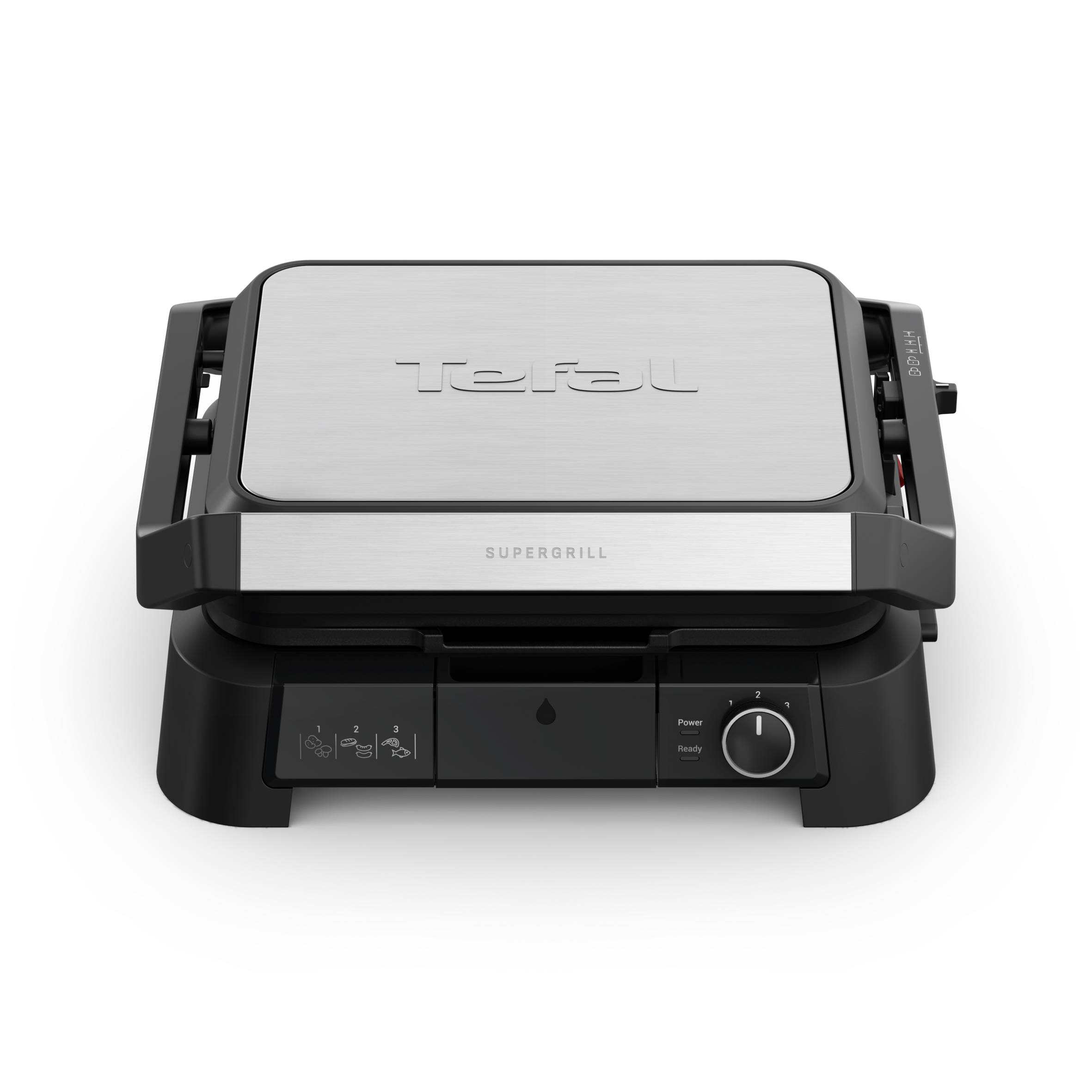 Elektromos grill Tefal SuperGrill 3 az 1-ben GC510DE0 Rozsdamentes acél