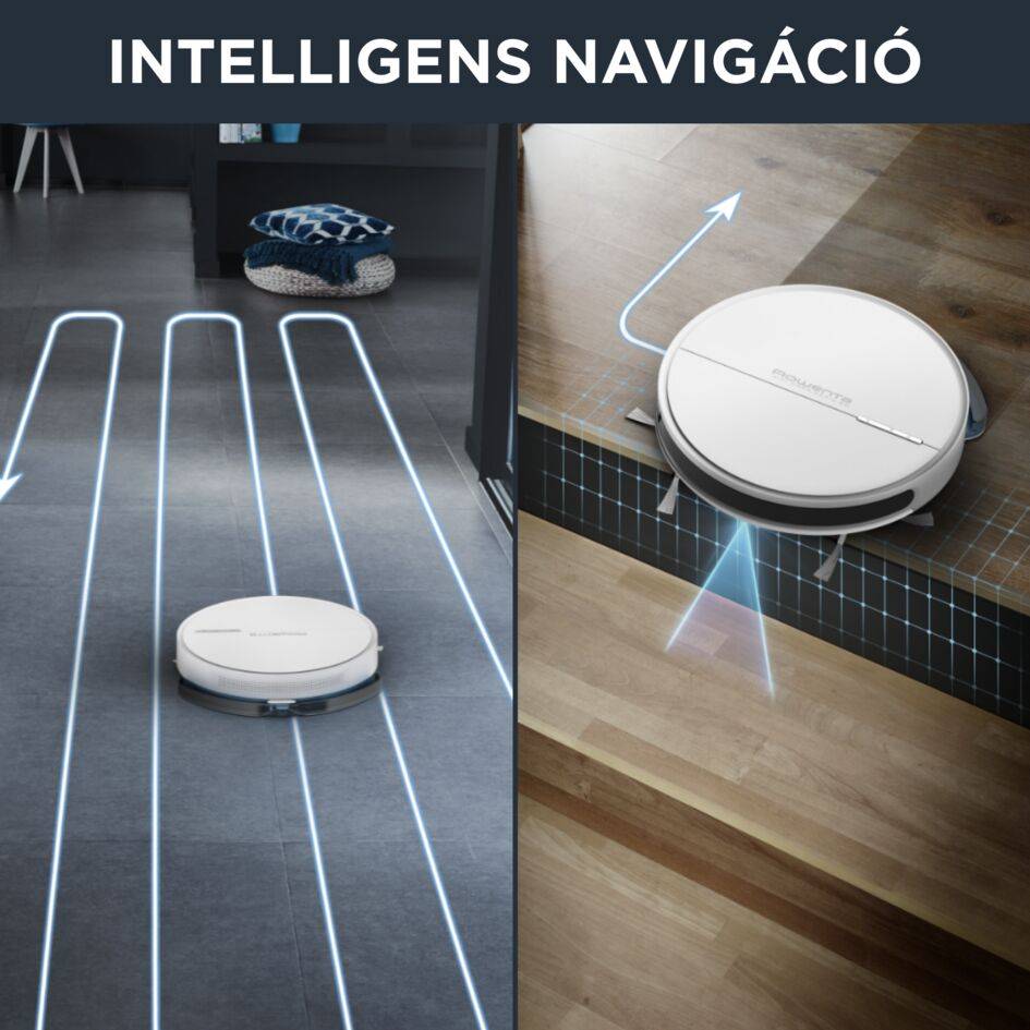 Robotporszívó Rowenta X-PLORER S60 Allergy 4in1 6cm RR7447WH