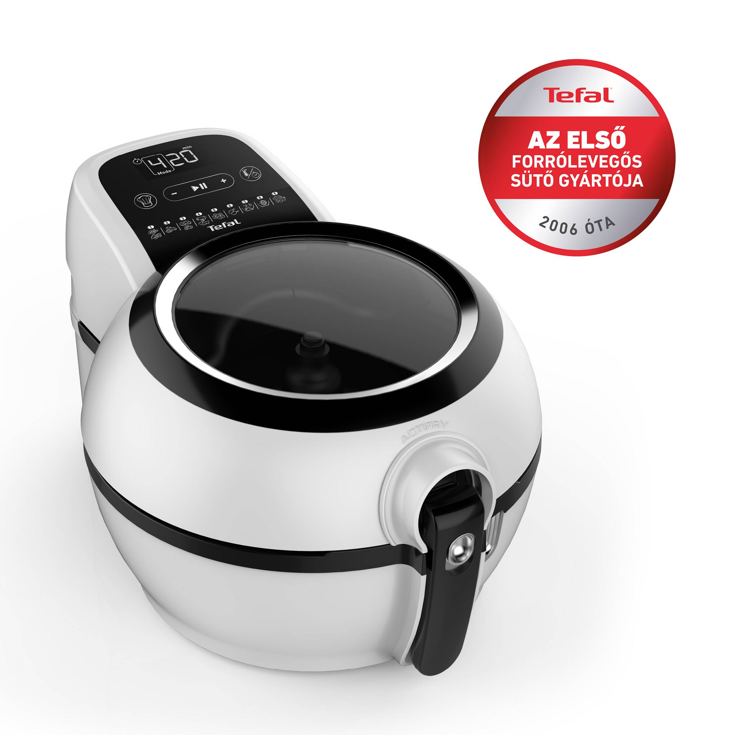 Forrólevegős fritőz Tefal Actifry Genius FZ760030 Rozsdamentes/Fekete