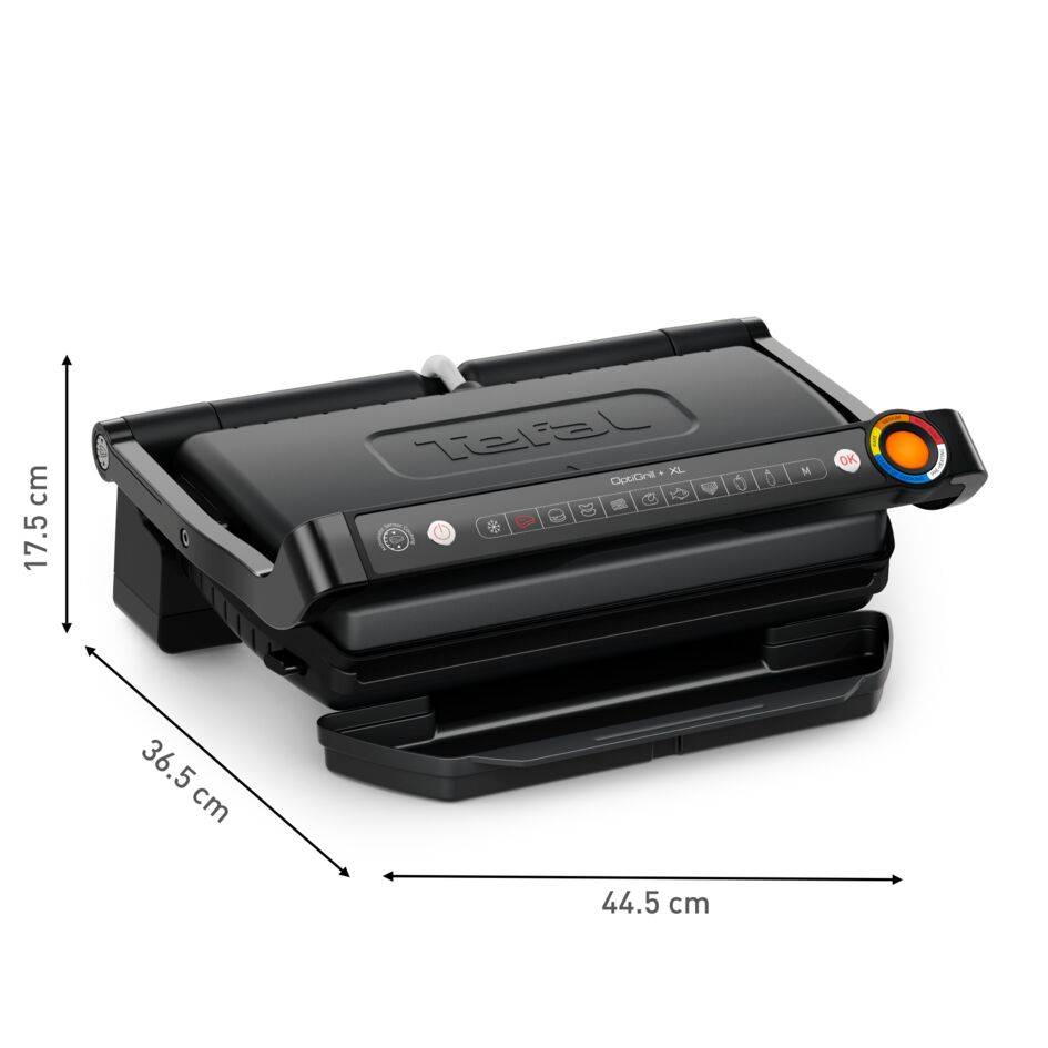 Intelligens elektromos kontaktgrill Tefal OptiGrill+ XL GC727810