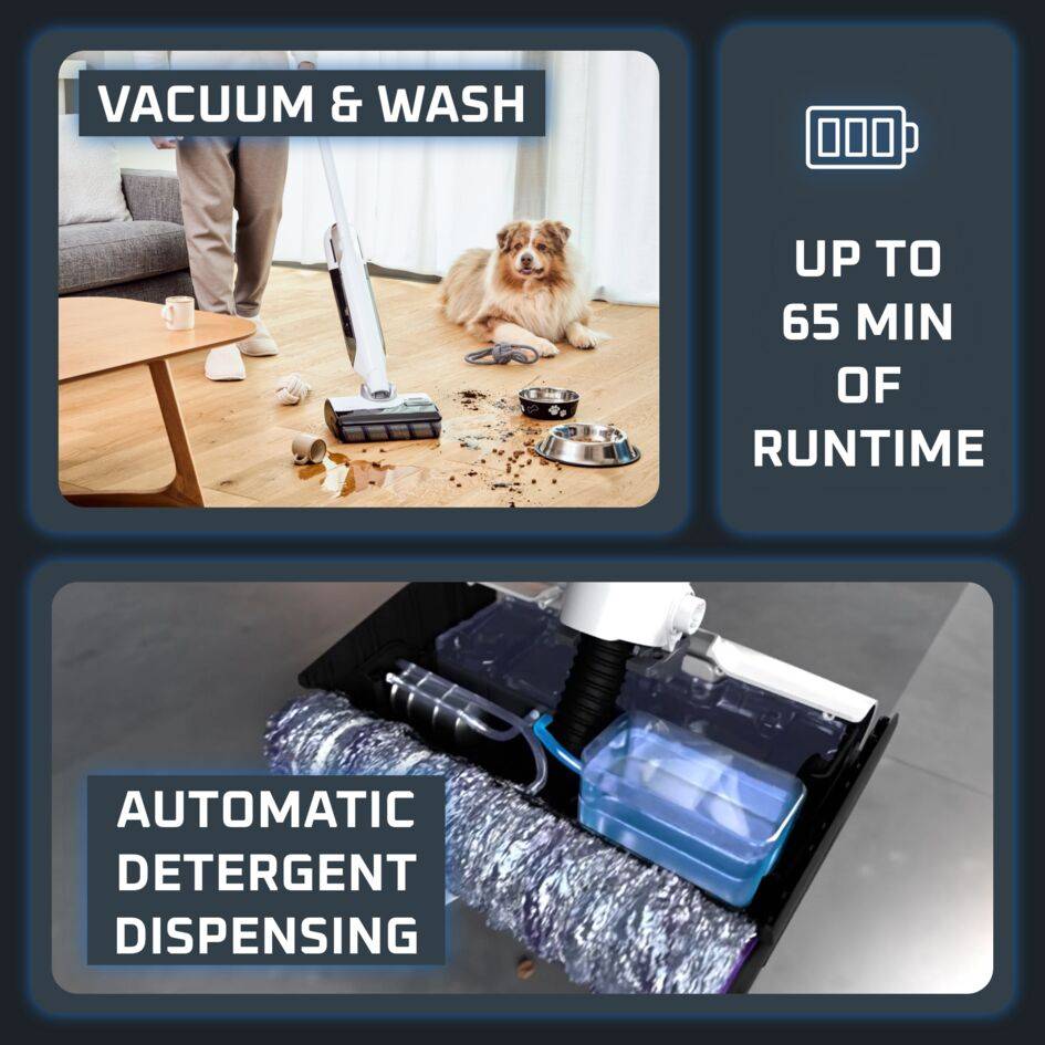 X-Clean 12, Wet & Dry Vacuum Cleaner, Powerful and Smart Cleaning