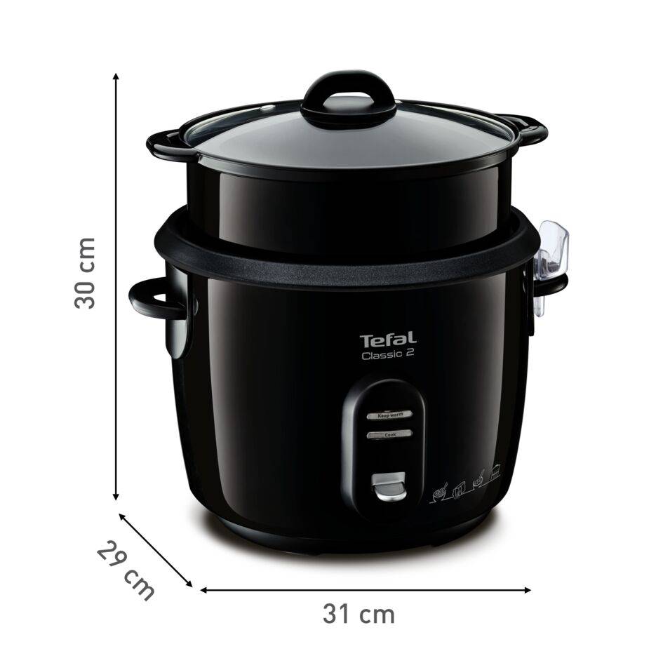Rizsfőző Tefal Classic 12 adag RK103811 Fekete