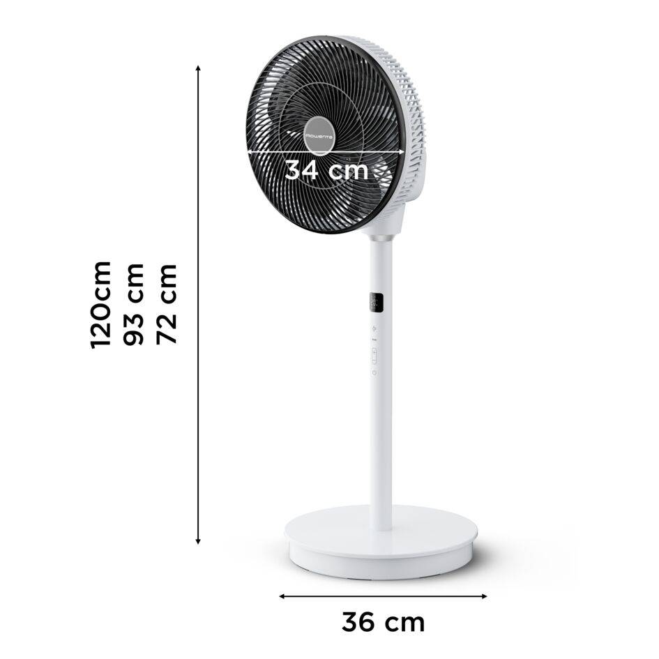 Allóventilátor Rowenta Turbo Swift Silence QV5040F0 Fehér