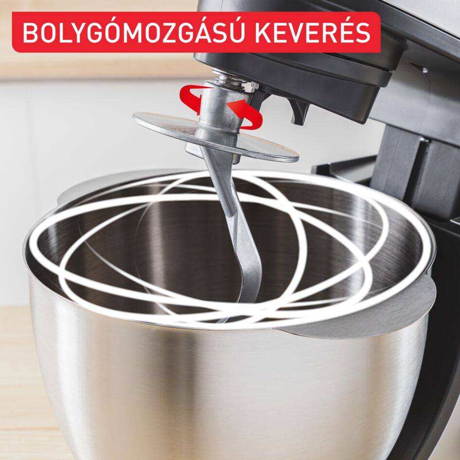 Konyhai robotgép Tefal Bake Partner QB525838 Fekete