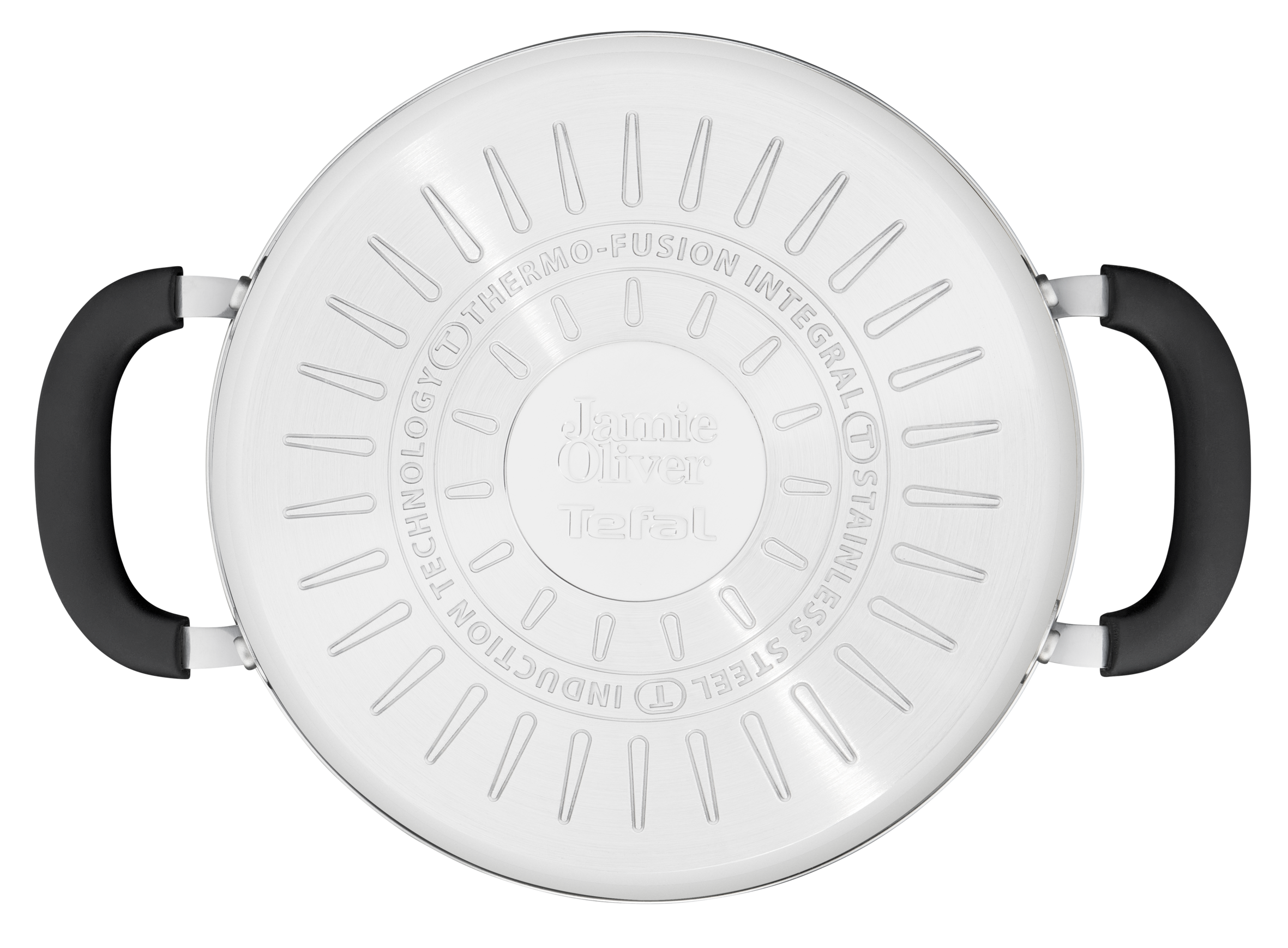 Edény fedővel Tefal Jamie Oliver Home Cook E3184455 Rozsdamentes 20 cm