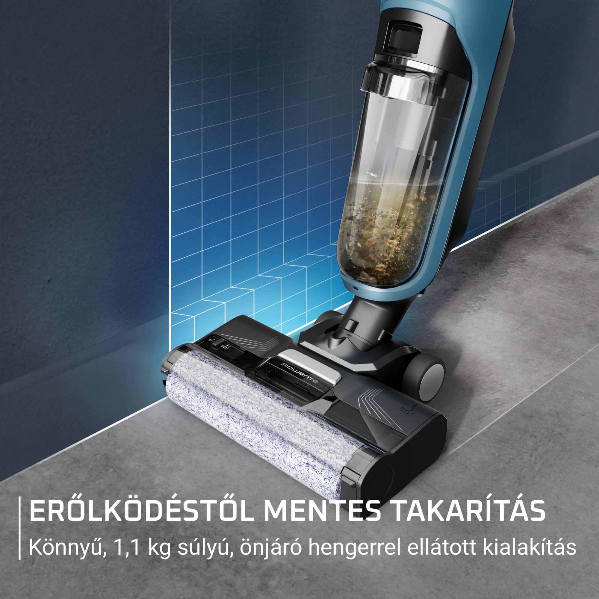 X-Clean 2, 2 az 1-ben nedves és száraz porszívó