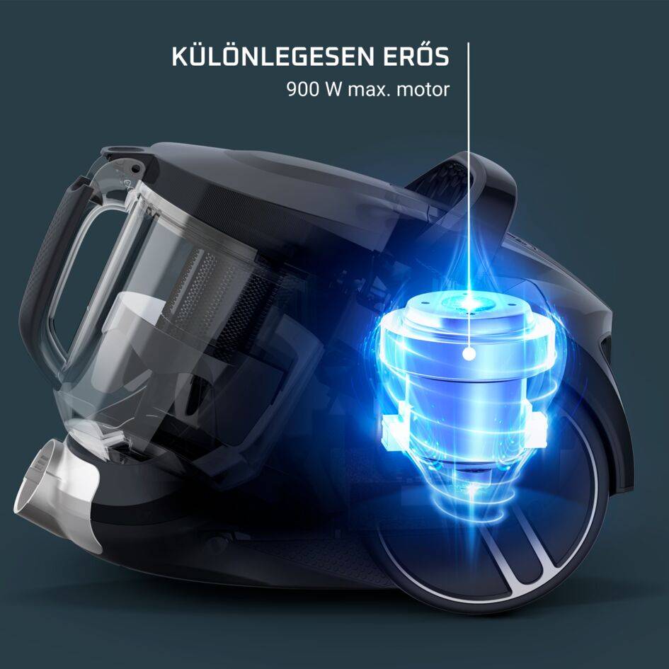 Porzsák nélküli porszívó Compact Power XXL 900W Animal RO4B50EA