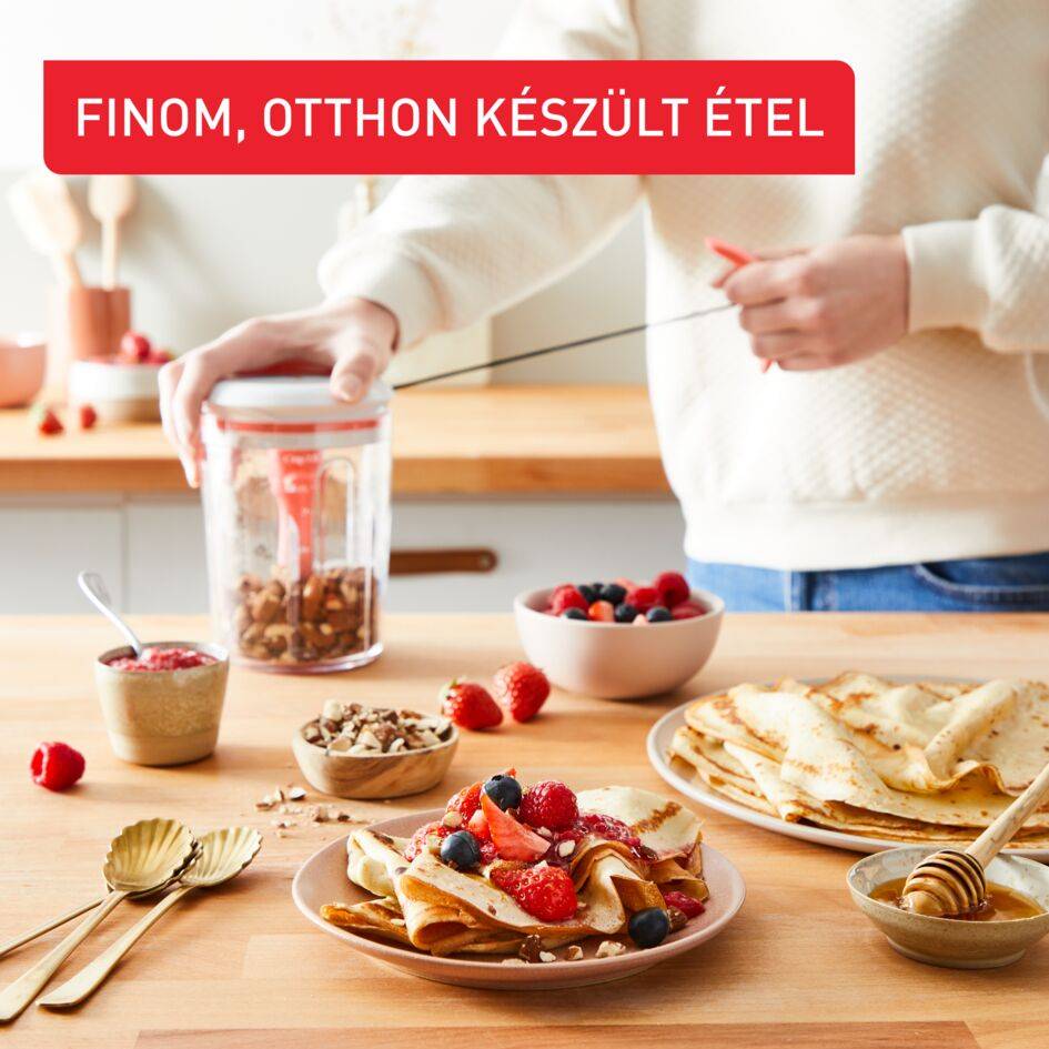 Kézi mixer palacsinta tészta készítéséhez Tefal Pancake Express K1844404