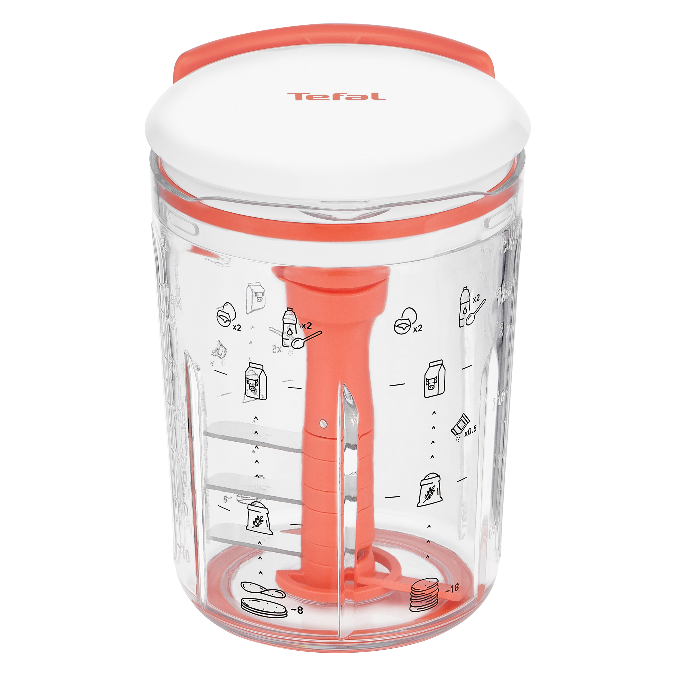 Kézi mixer palacsinta tészta készítéséhez Tefal Pancake Express K1844404