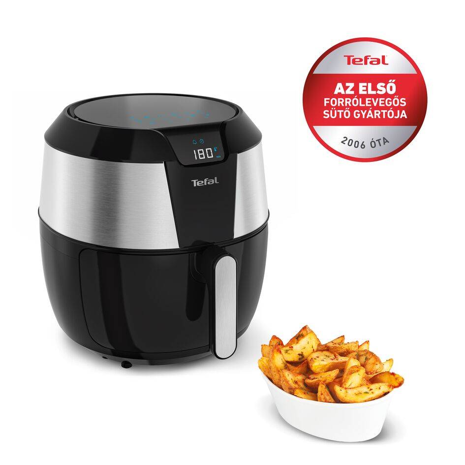Forrólevegős fritőz Tefal Easy Fry XXL Digital EY701D15 Rozsdamentes/Fekete