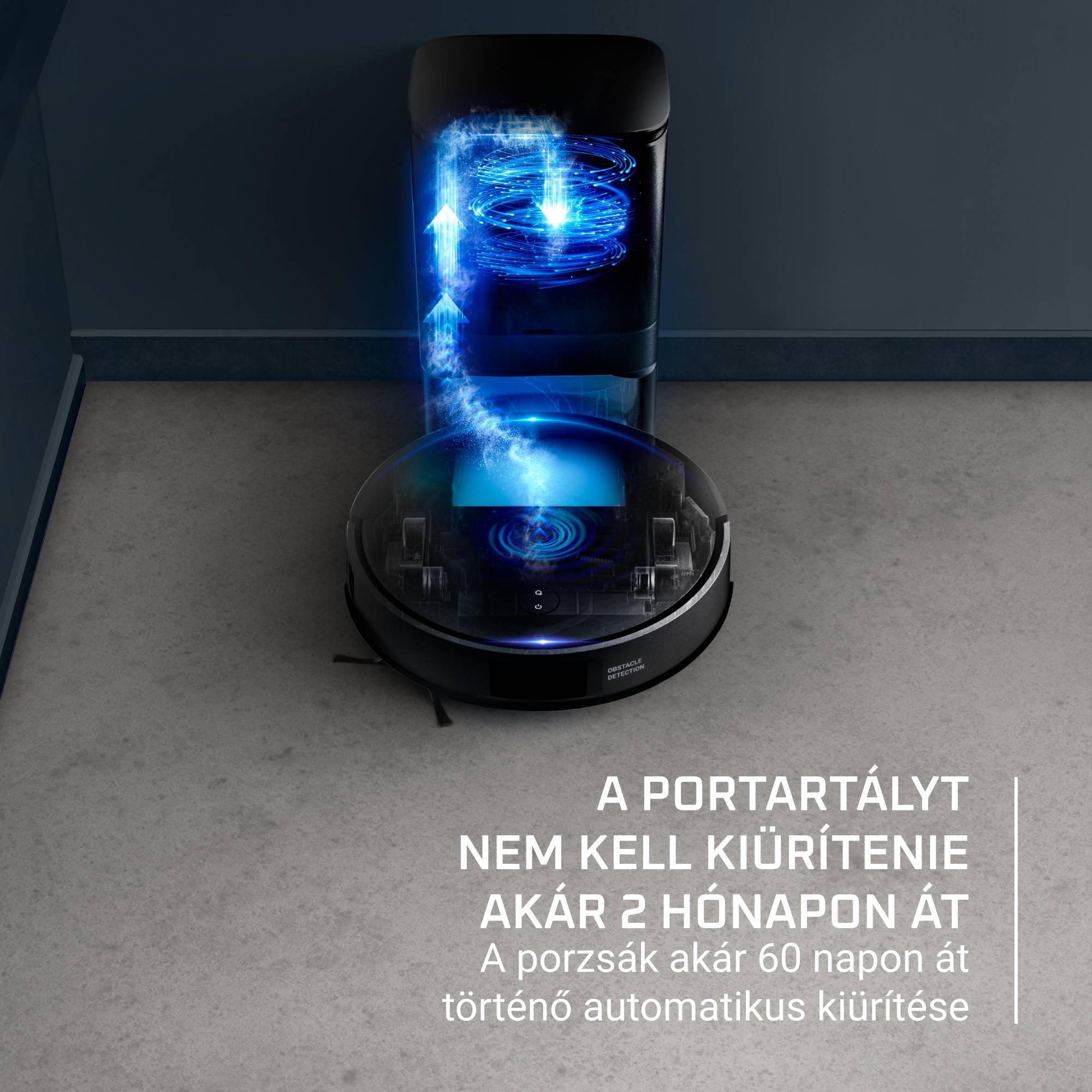 Robotporszívó X-PLORER S135+ Detect 5000 PA RR91D5WH