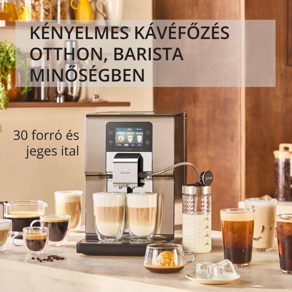 EA879EE0 Intuition Experience Hot&Cold automata kávéfőző, KRUPS