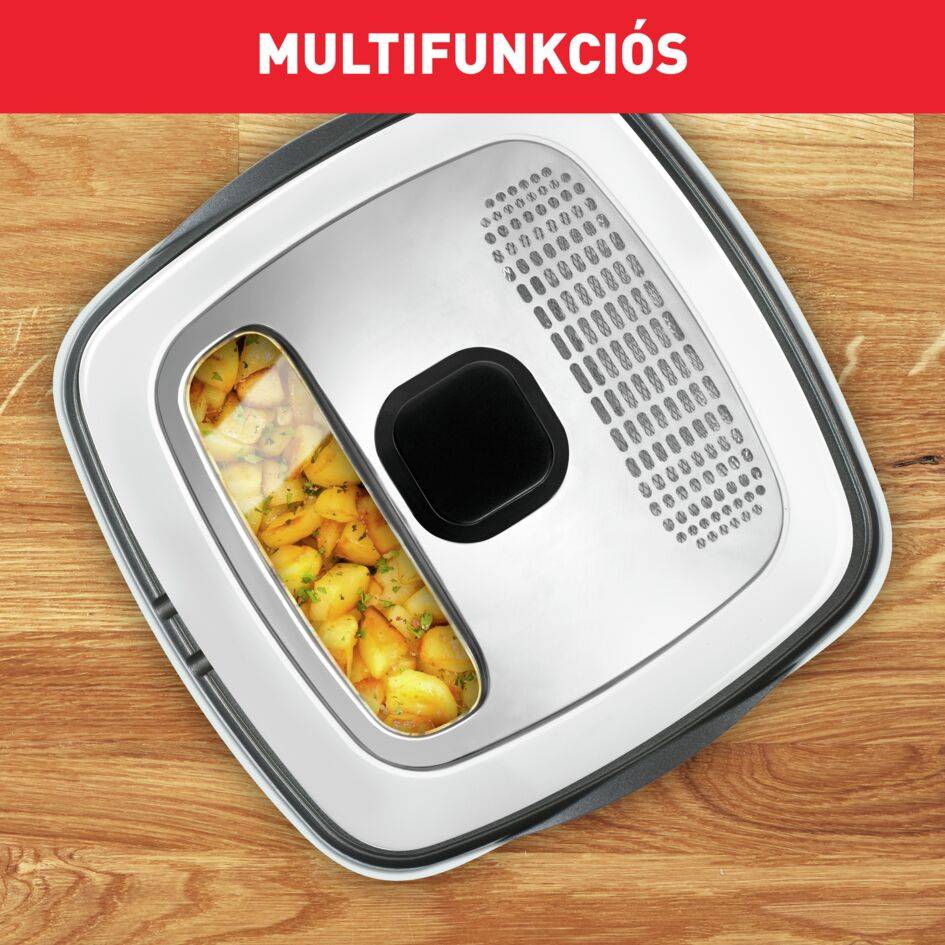 Olajsütő Tefal Versalio Deluxe 9az1-ben FR495070 Rozsdamentes/Fehér