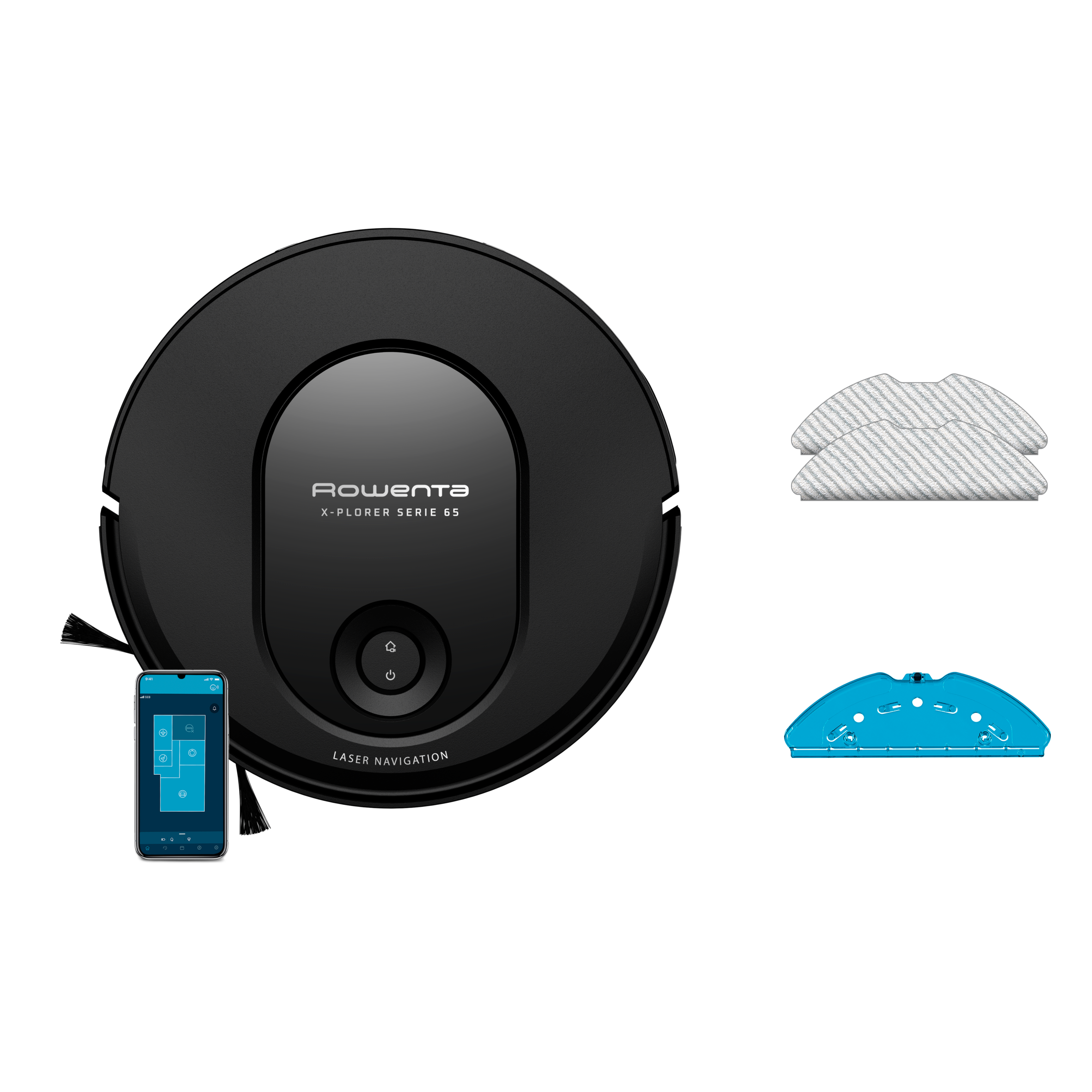 Robotporszívó Rowenta X-PLORER S65 Laser RR8L65WH