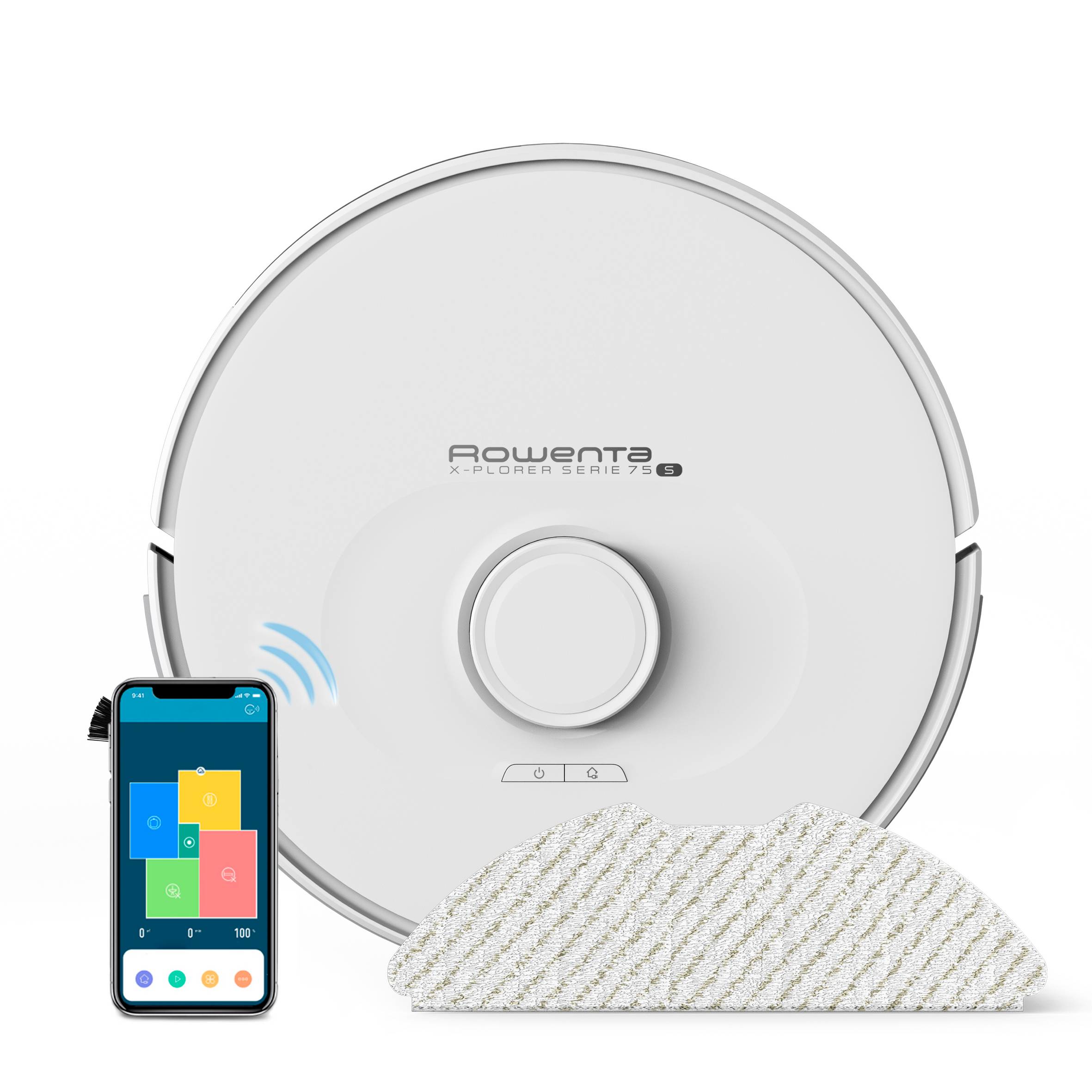 Robotporszívó Rowenta X-Plorer S75s 4v1 Laser 2700Pa RR8567WH