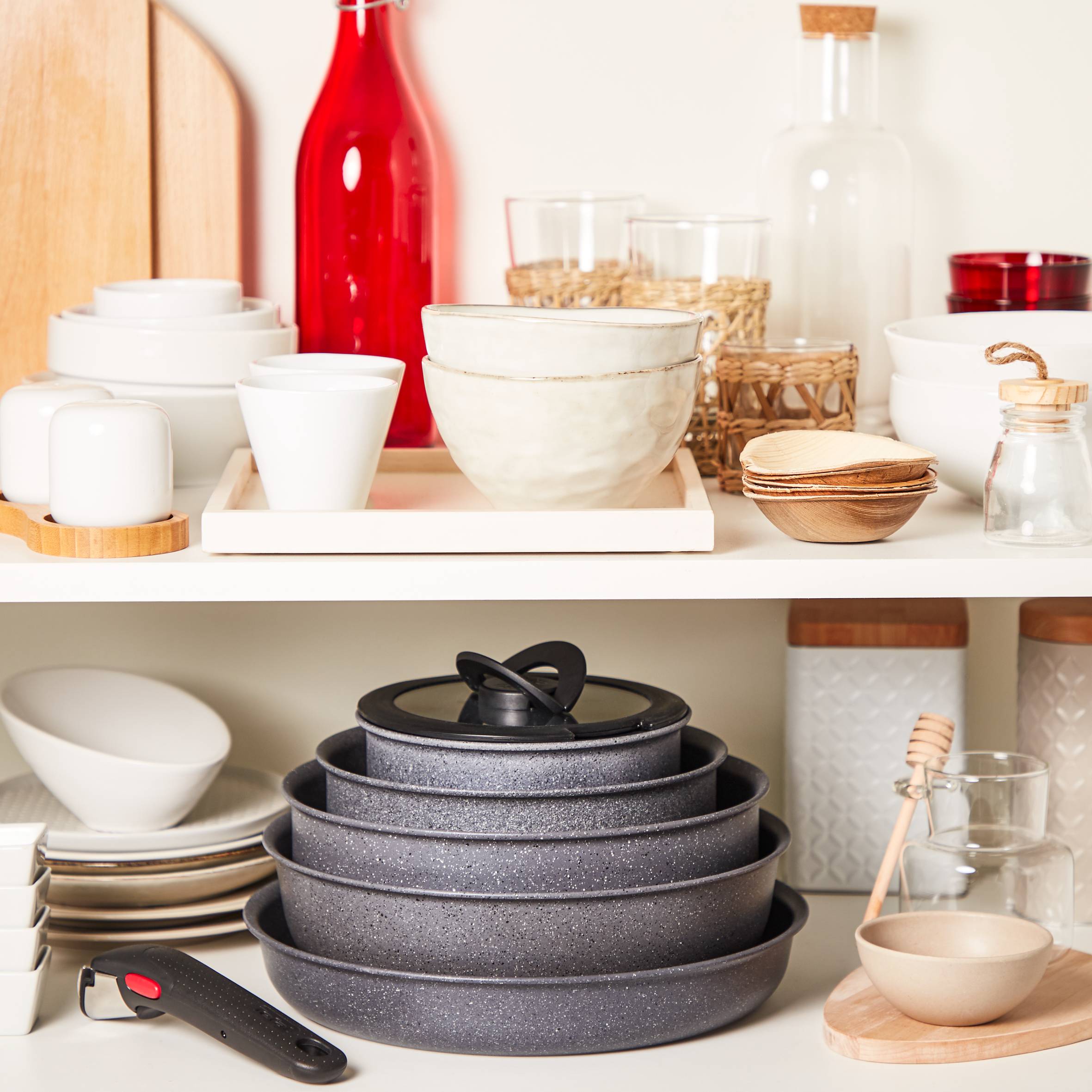 Párolóserpenyő Tefal Ingenio Natural Force L3968302 22 cm