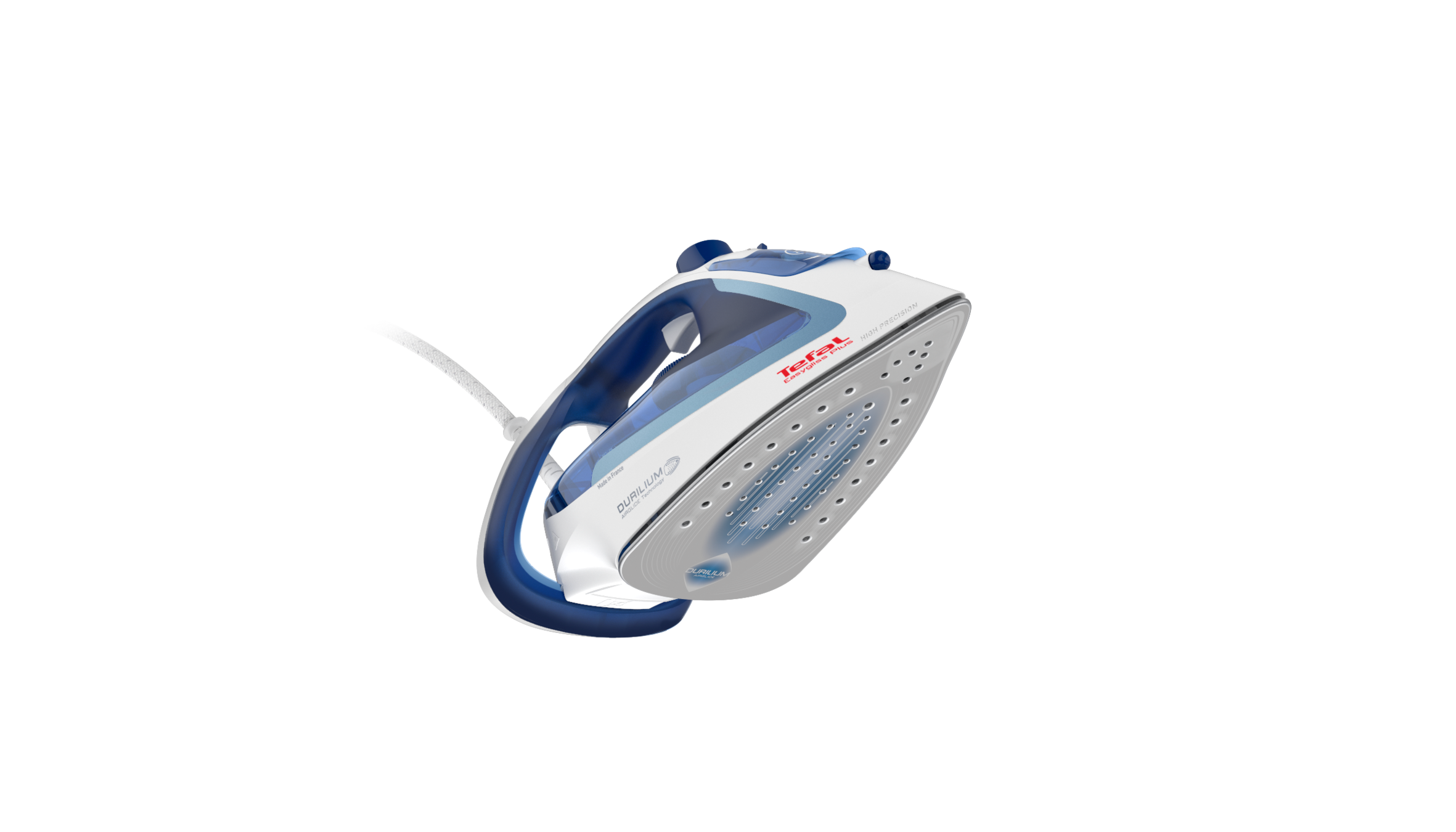 Gőzölős vasaló Tefal Easygliss Plus FV5715E0 Sötétkék/Fehér