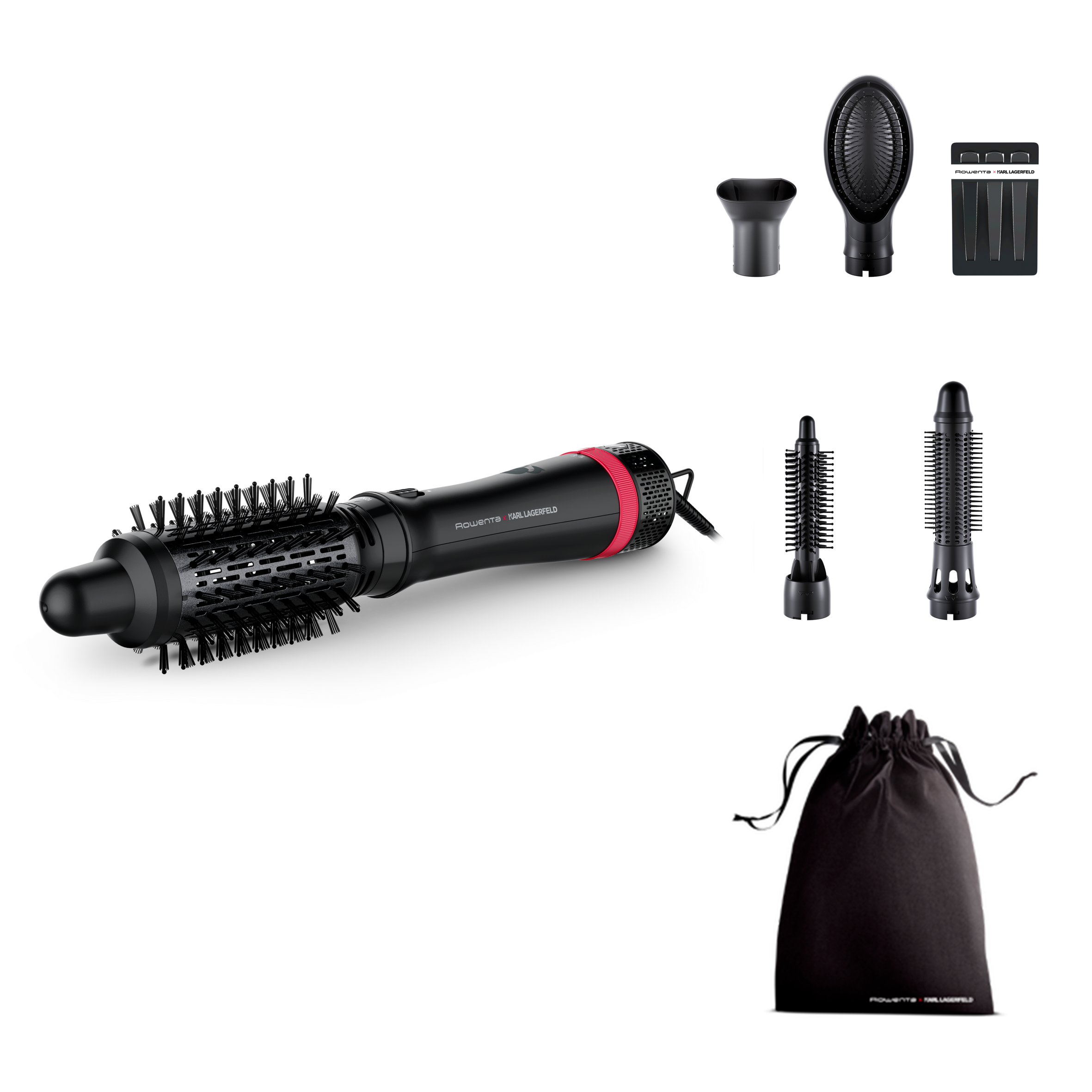 Körkefés hajformázó Rowenta x KARL LAGERFELD Express Style CF635LF0